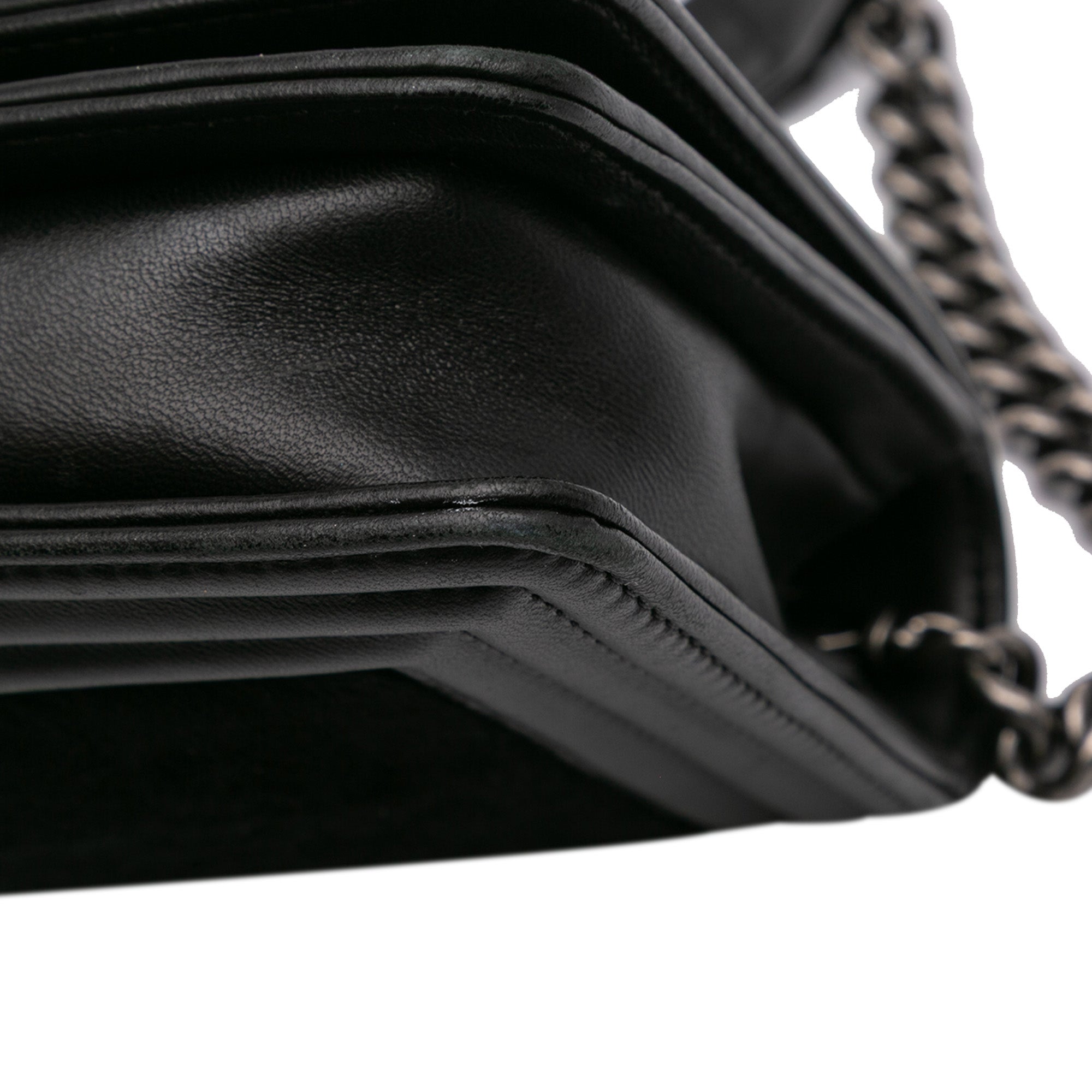 Chanel Shearling East West Boy Flap - image 7