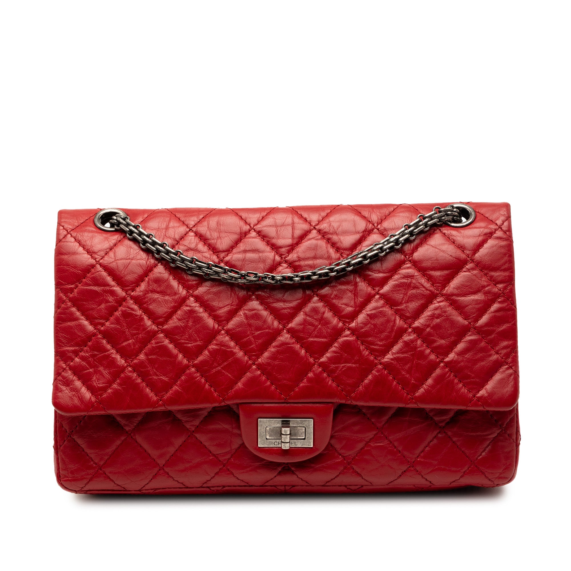 Chanel Quilted Aged Calfskin Reissue 2.55 Double Flap 226 - image 1
