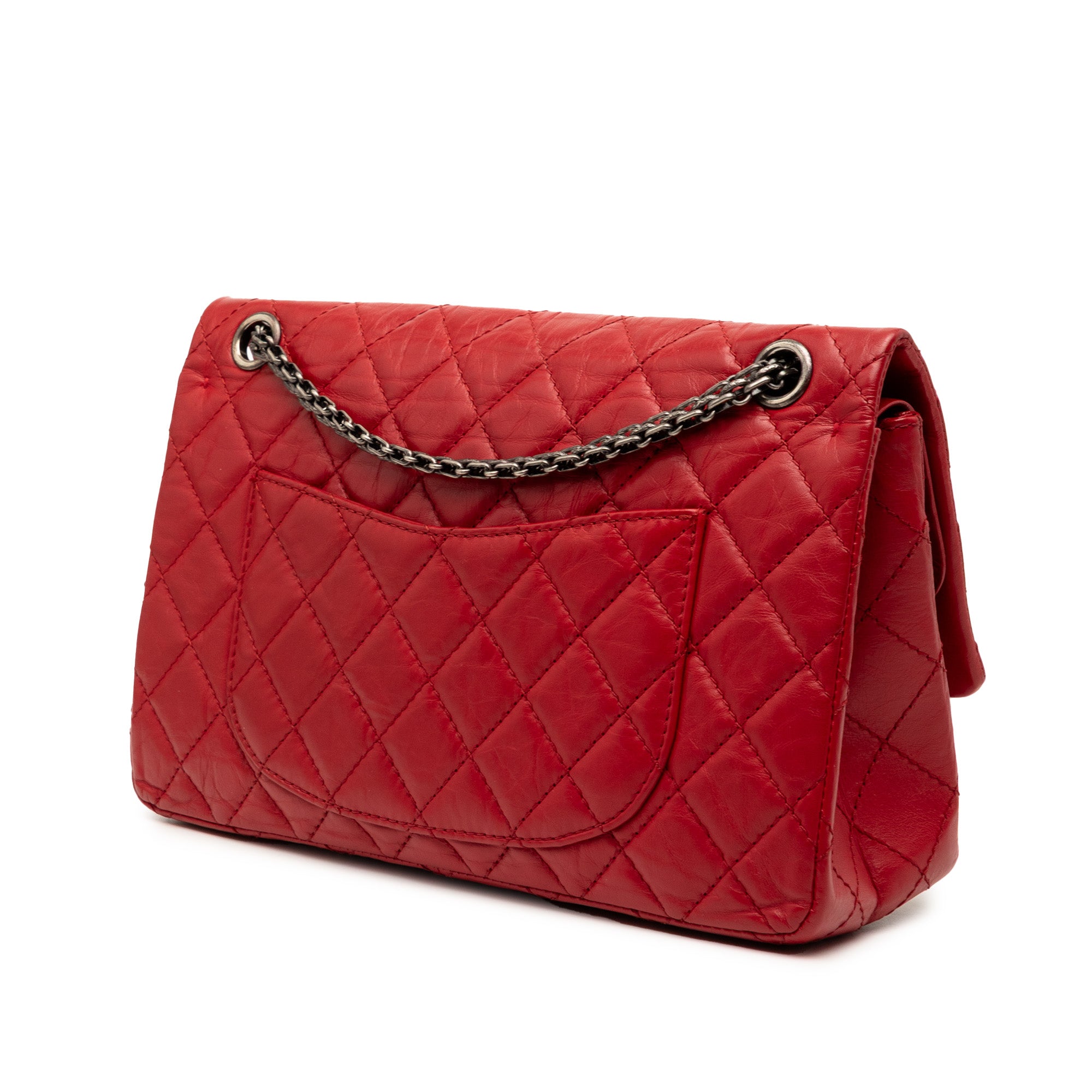 Chanel Quilted Aged Calfskin Reissue 2.55 Double Flap 226 - image 2