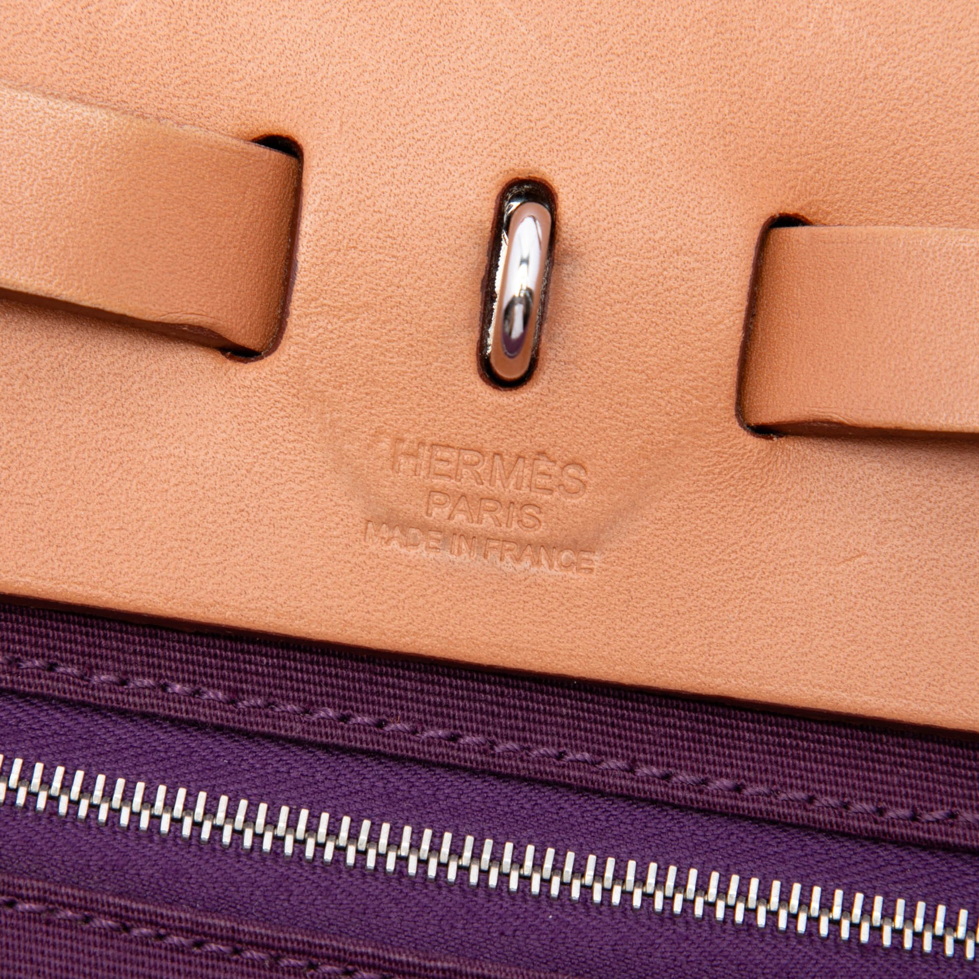Hermès Toile Verso Herbag Zip 31 - image 5