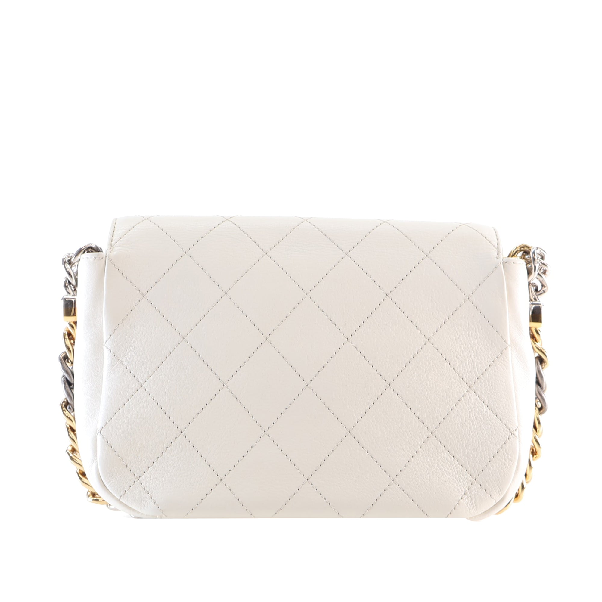 Chanel Small Quilted Calfskin Precious Union Flap - image 4