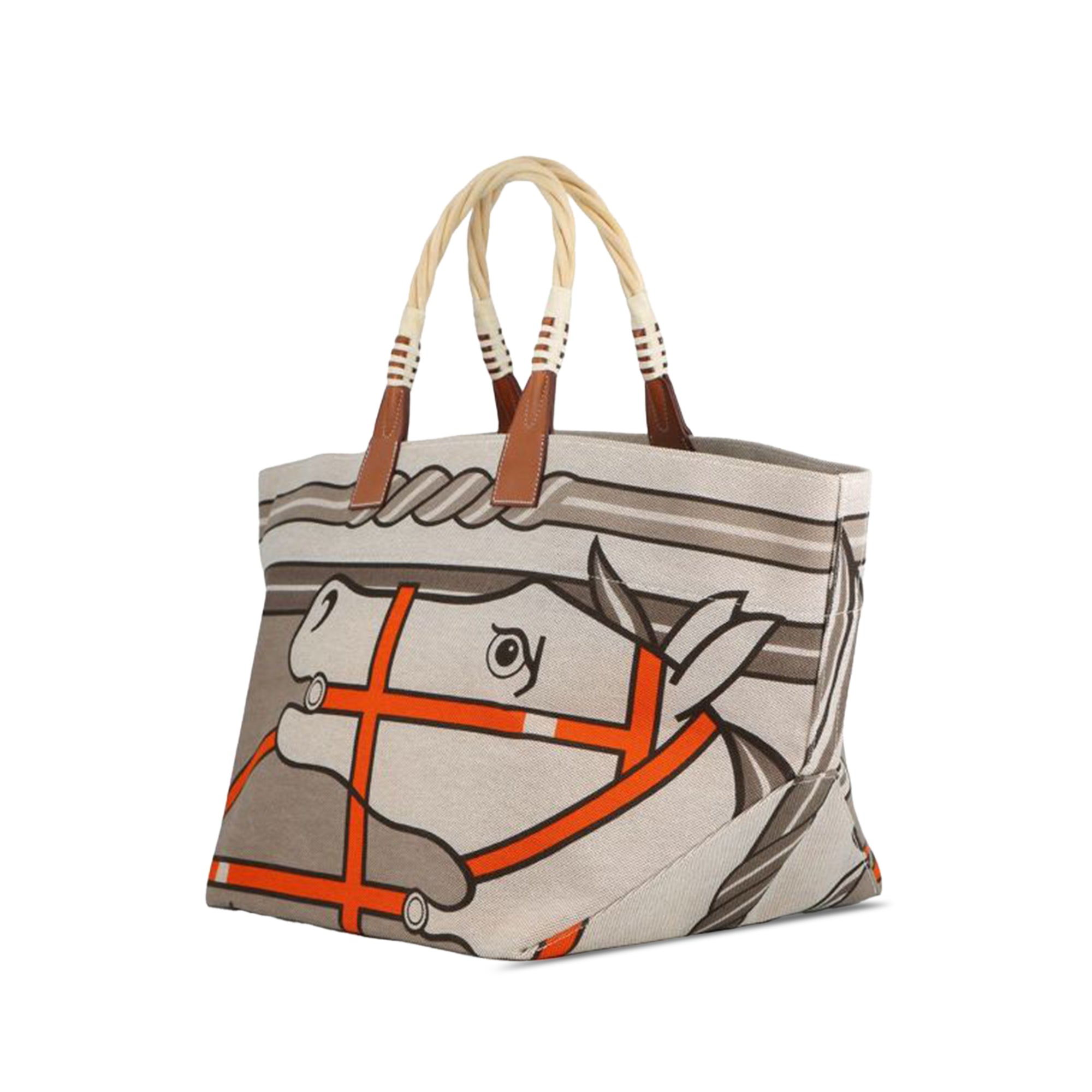 Hermès Toile H Plume Quadrige au Fil Steeple 31 - image 2