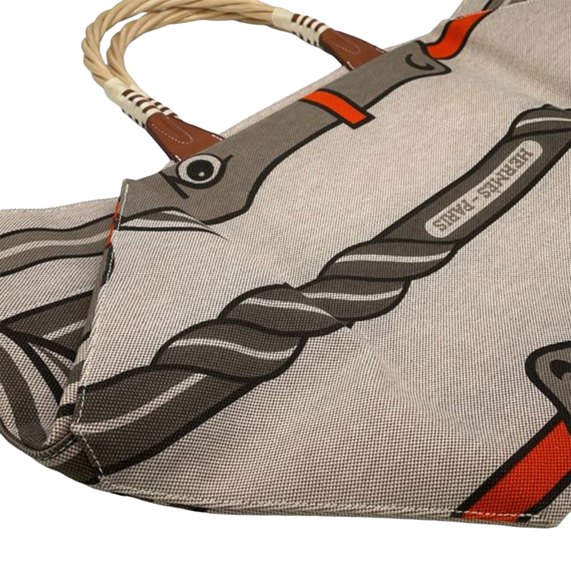 Hermès Toile H Plume Quadrige au Fil Steeple 31 - image 9