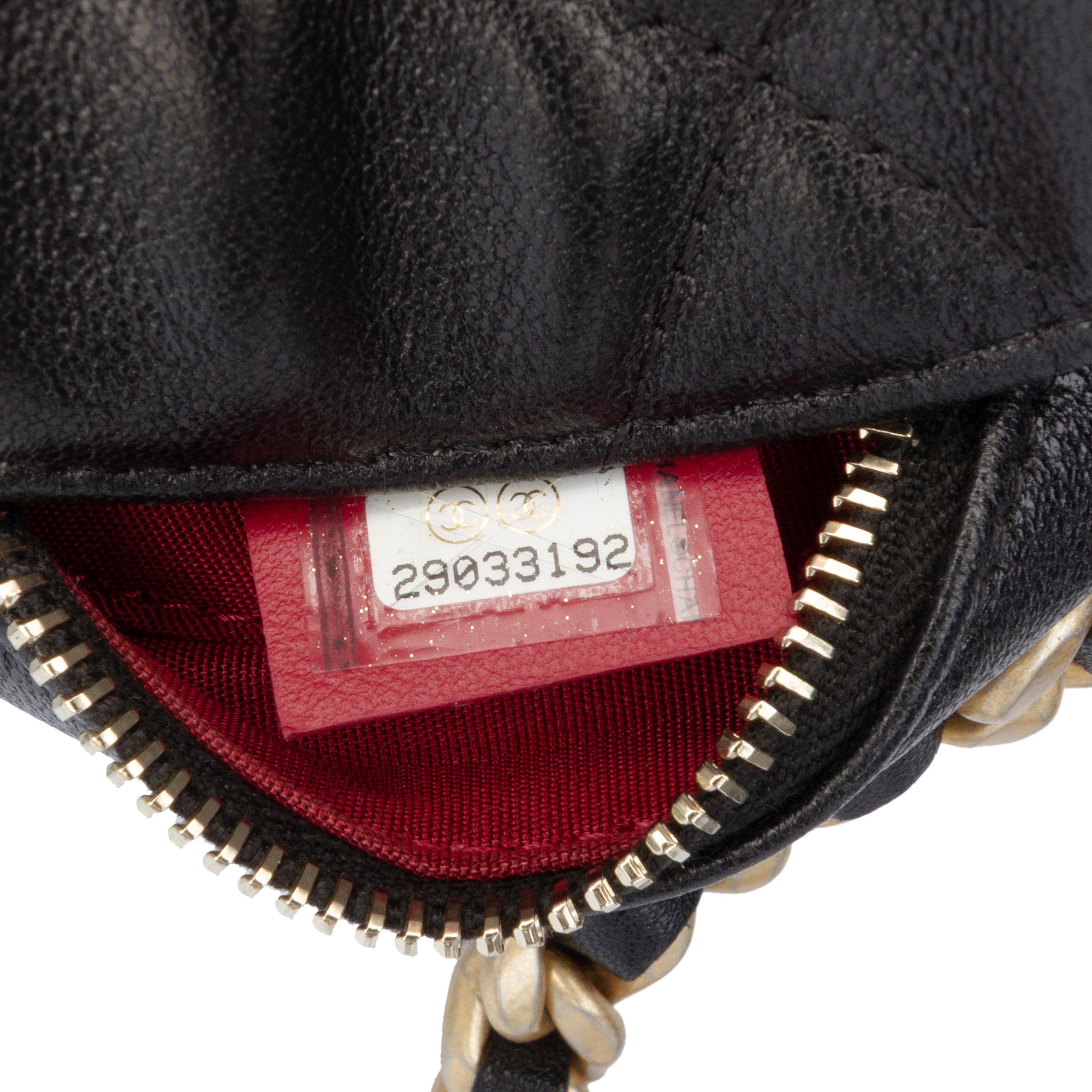 Chanel Lambskin 19 Round Clutch with Chain - image 6