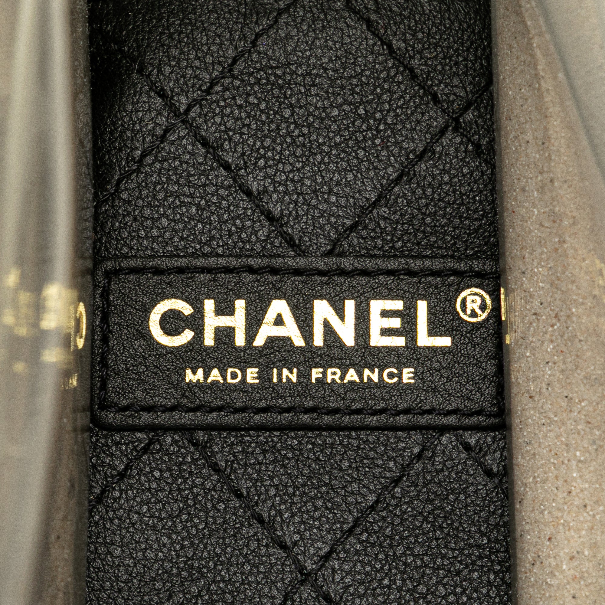 Chanel Medium PVC and Lambskin Sand By The Sea Flap with Pearl Strap - image 5