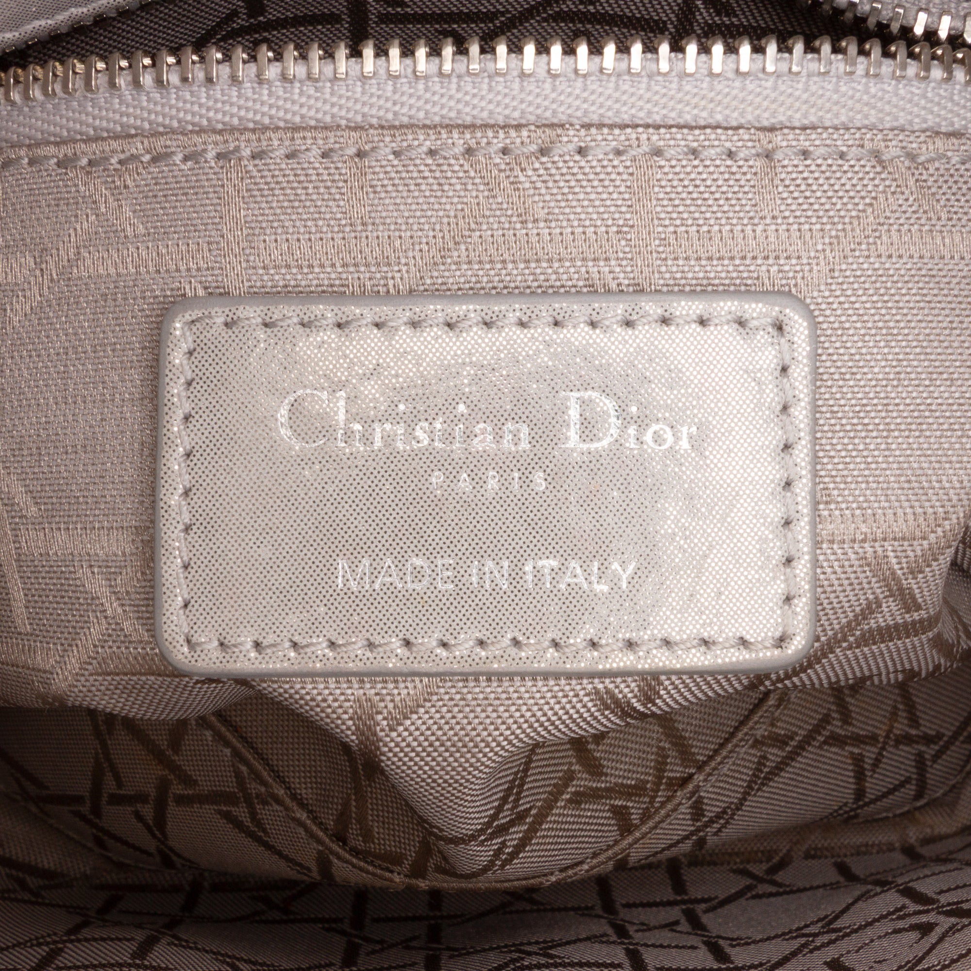 Dior Mini Iridescent Lambskin Cannage Lady Dior - image 5