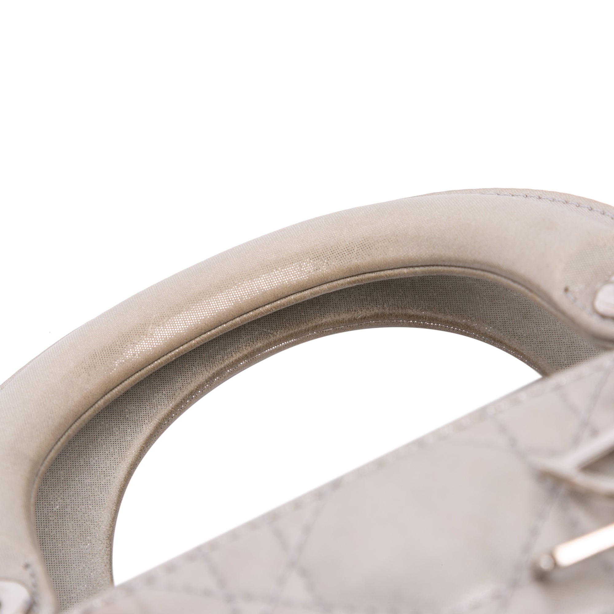 Dior Mini Iridescent Lambskin Cannage Lady Dior - image 9