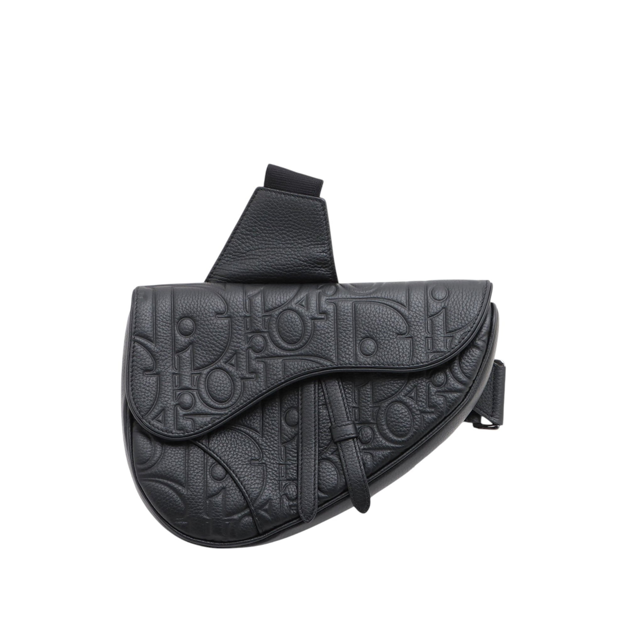 Dior Gravity Leather Saddle Crossbody - image 1