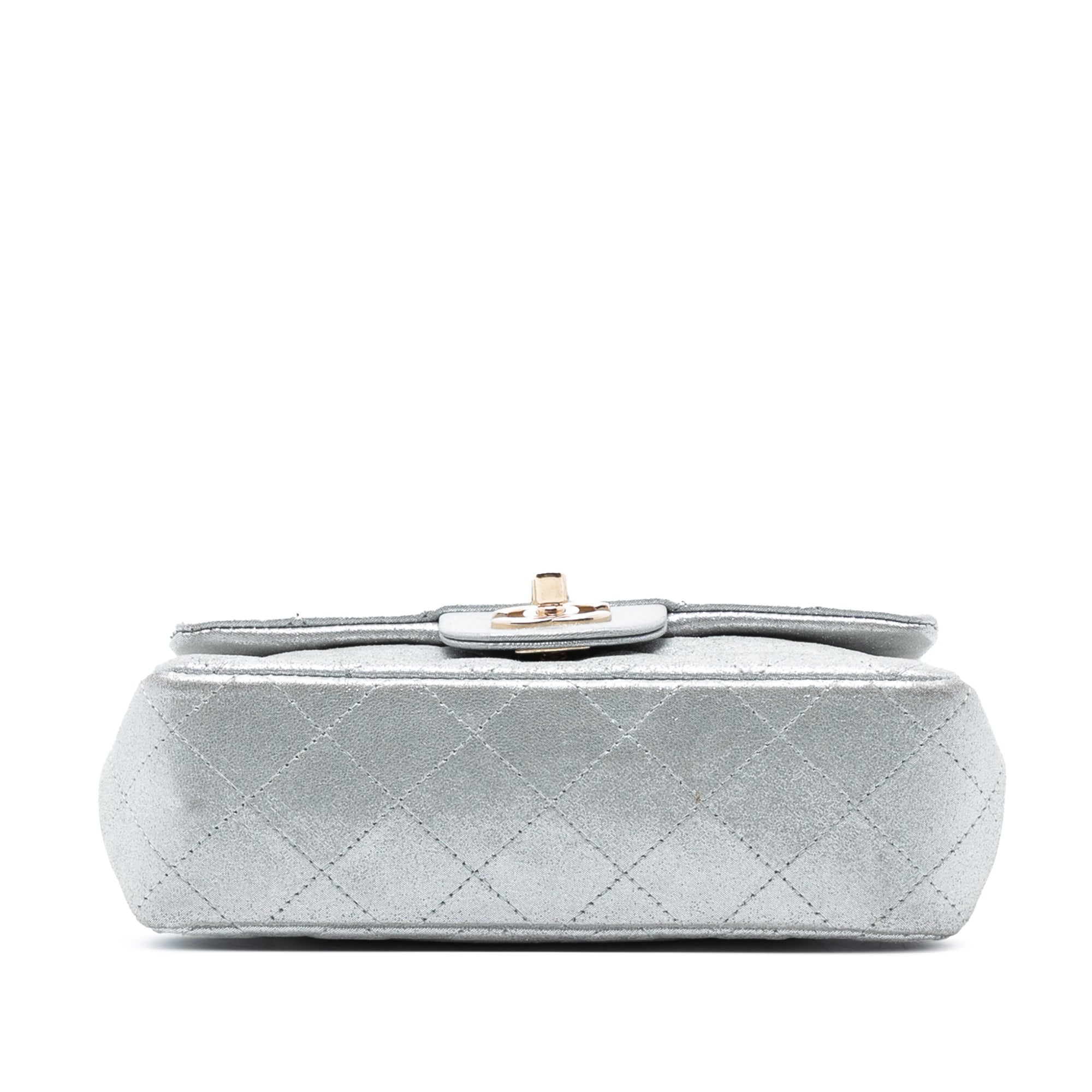 Chanel Mini Rectangular Classic Iridescent Calfskin Single Flap - image 3