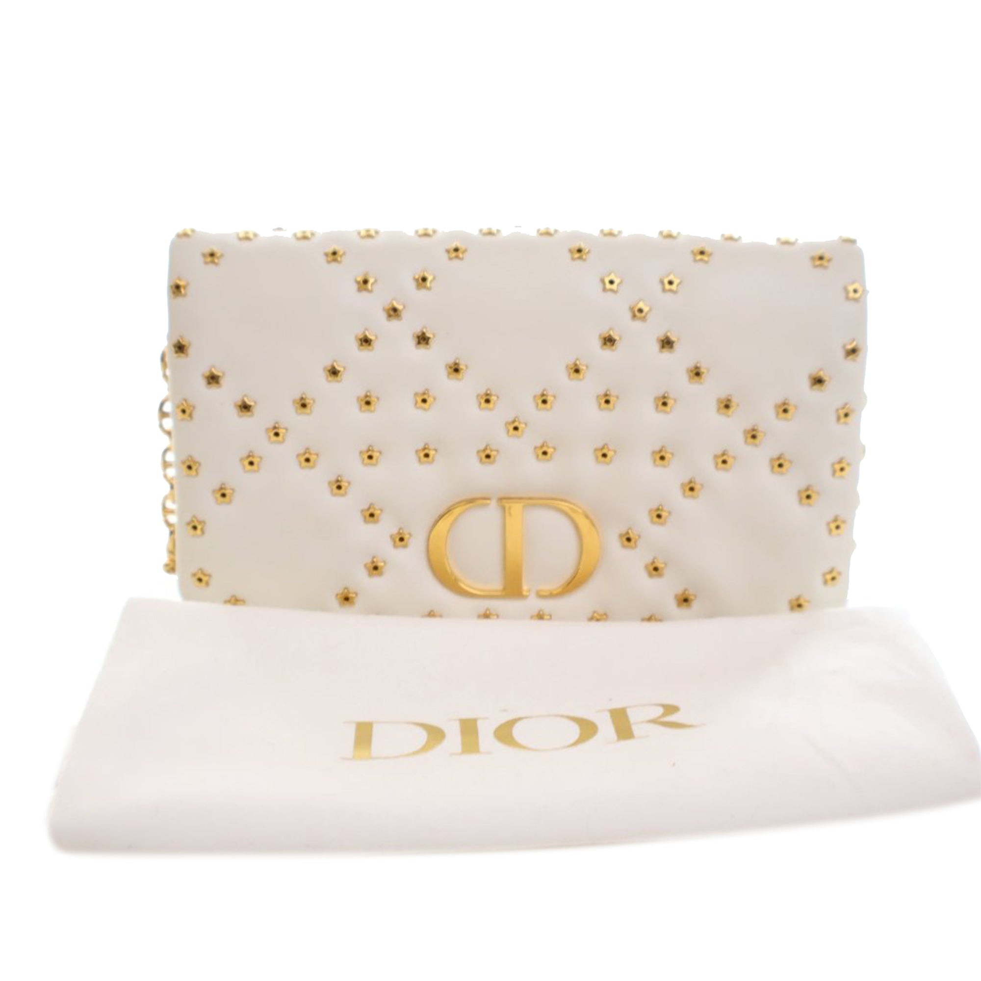 Dior Mini Lambskin Macrocannage Lucky Star Studded Caro Crossbody - image 13