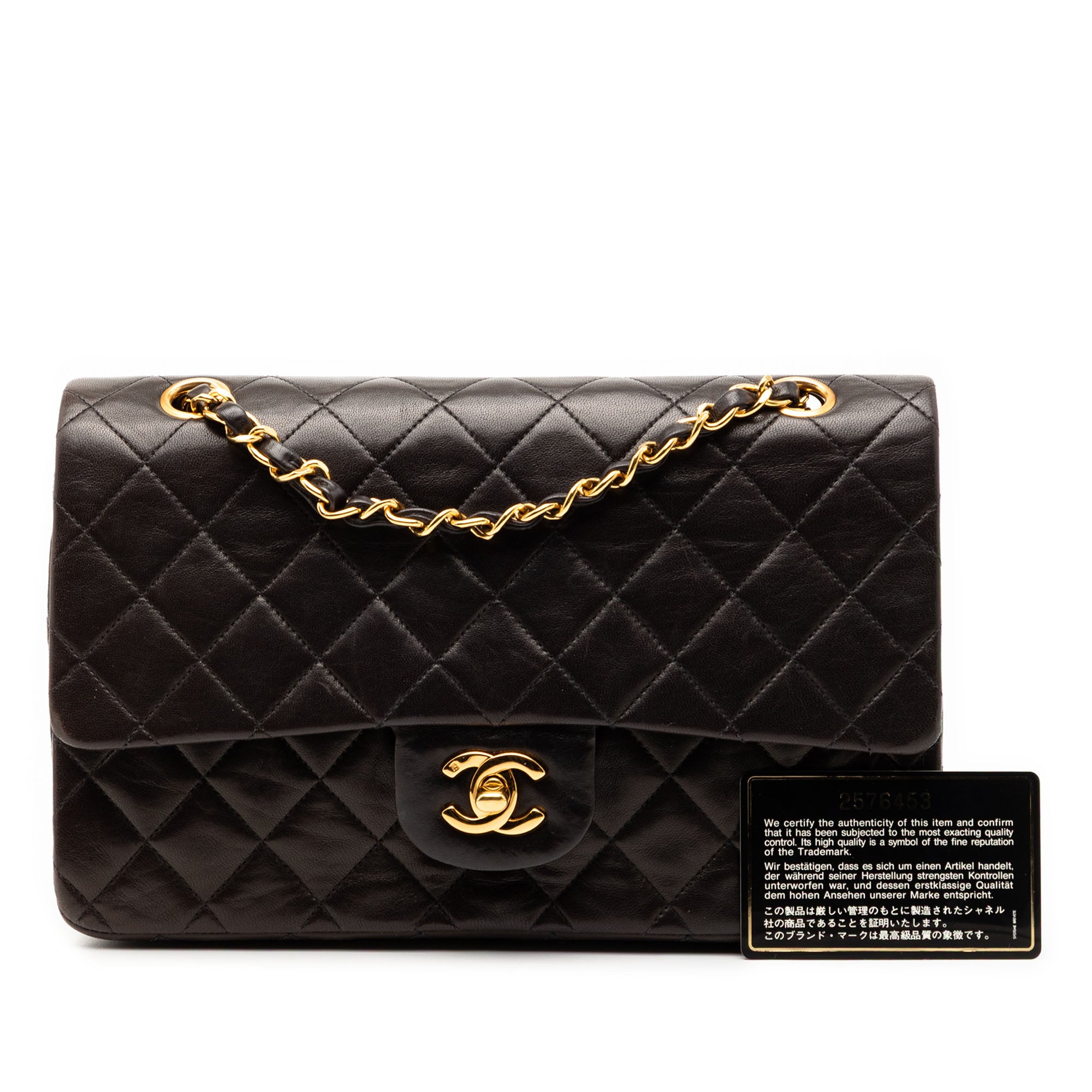 Chanel Medium Classic Lambskin Double Flap - image 8