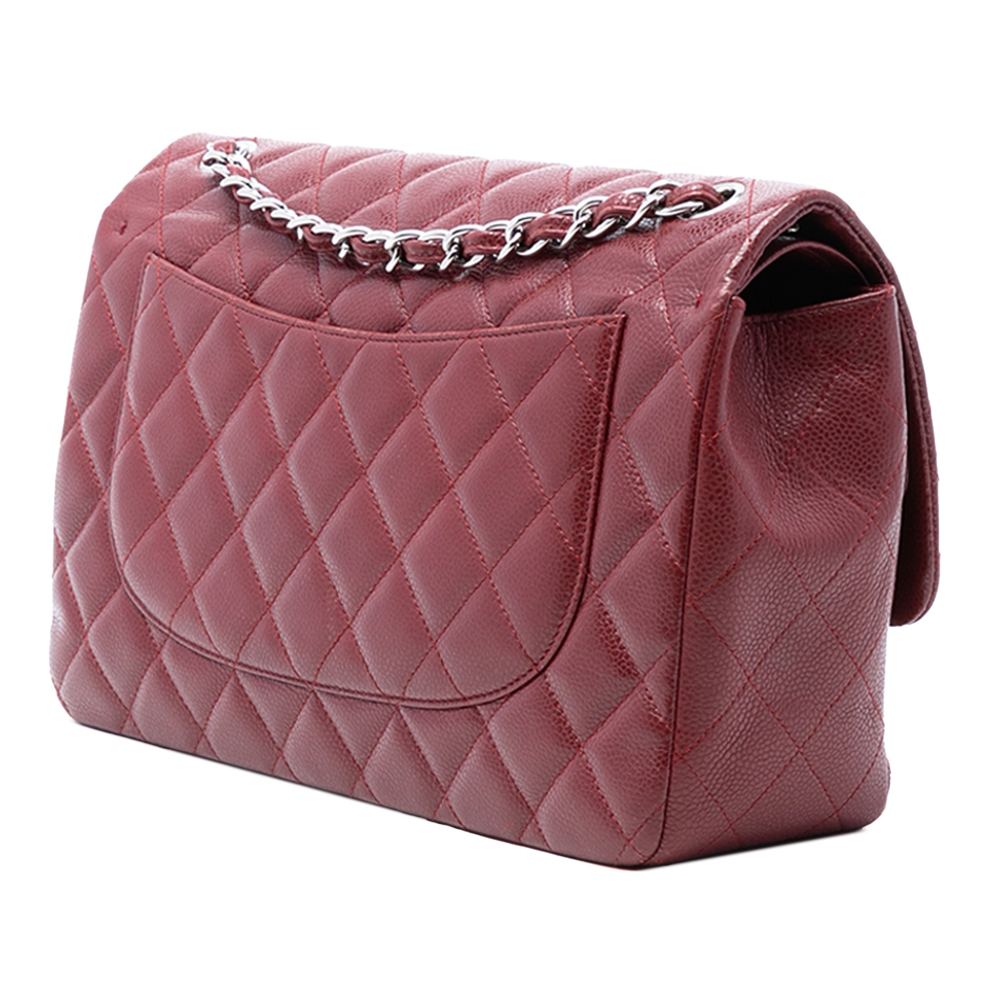 Chanel Jumbo Classic Caviar Double Flap - image 2