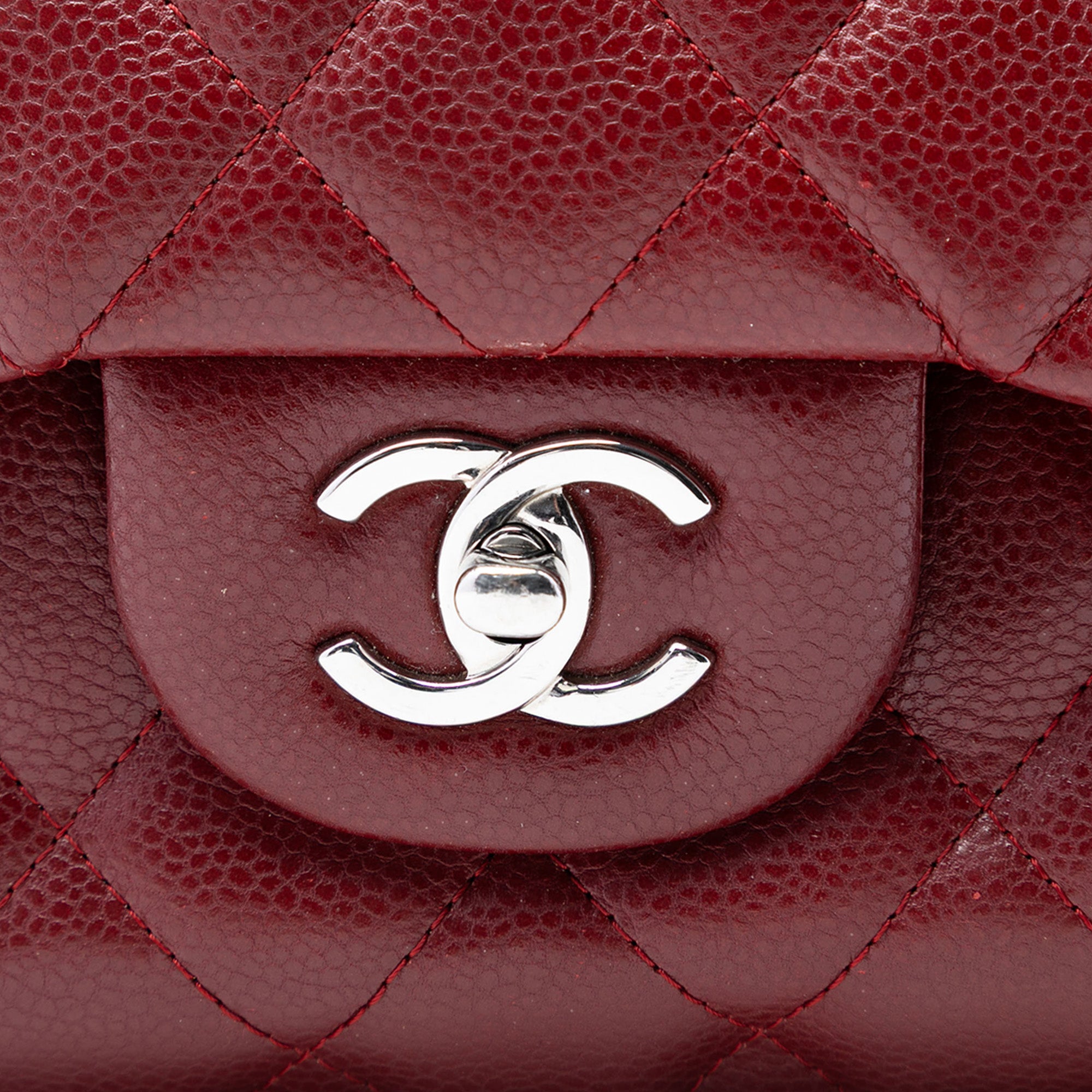 Chanel Jumbo Classic Caviar Double Flap - image 5