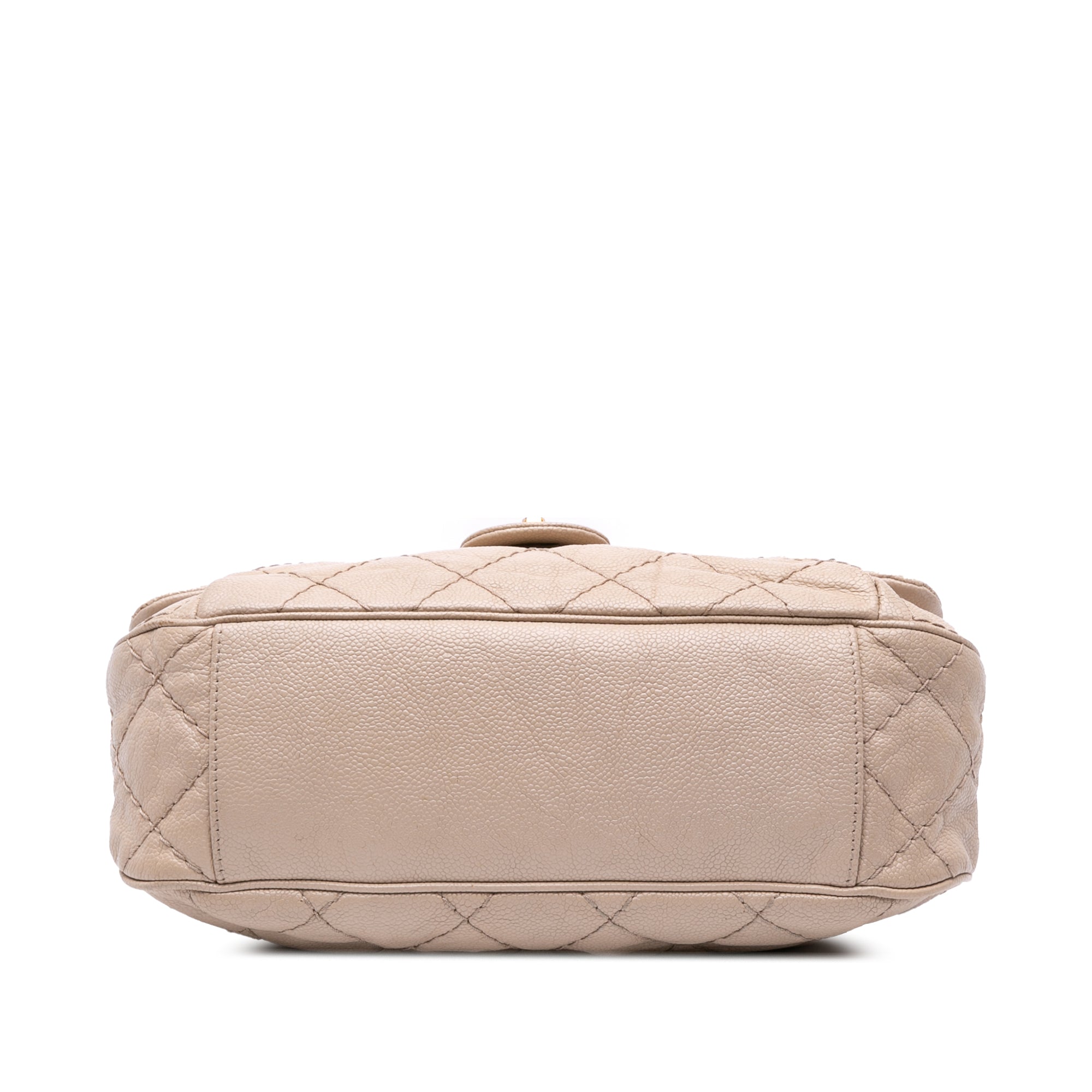 Chanel Medium Quilted Caviar Coco Pleats Messenger Flap - image 3