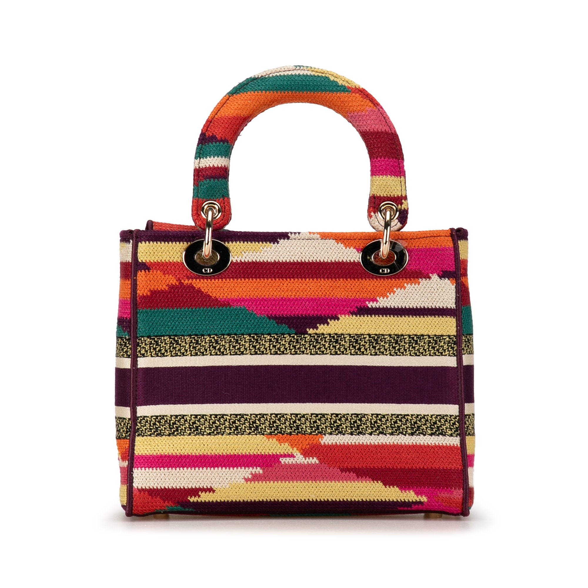 Dior Medium Embroidered Multicolor Canvas Lady D Lite - image 3