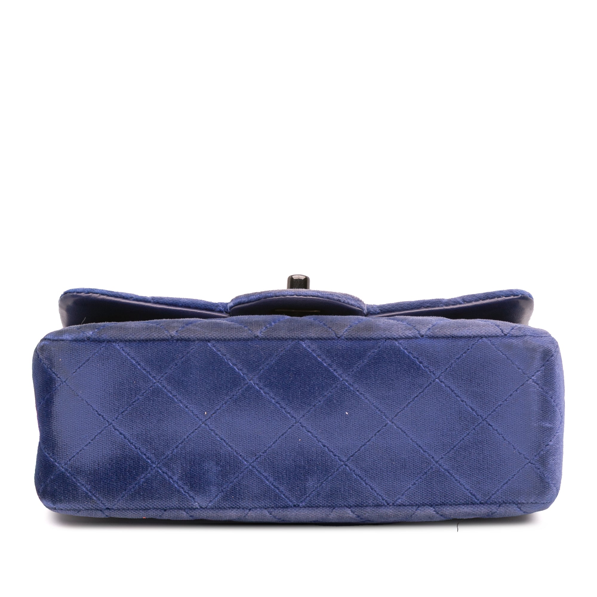 Chanel Mini Rectangular Classic Velvet Single Flap - image 3