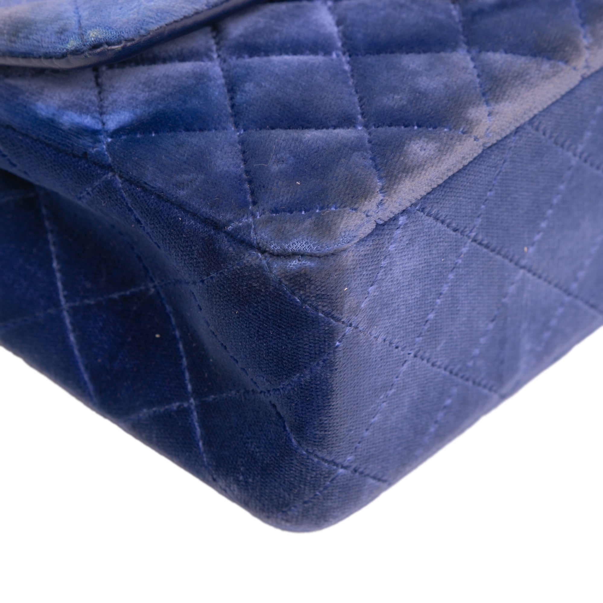 Chanel Mini Rectangular Classic Velvet Single Flap - image 9