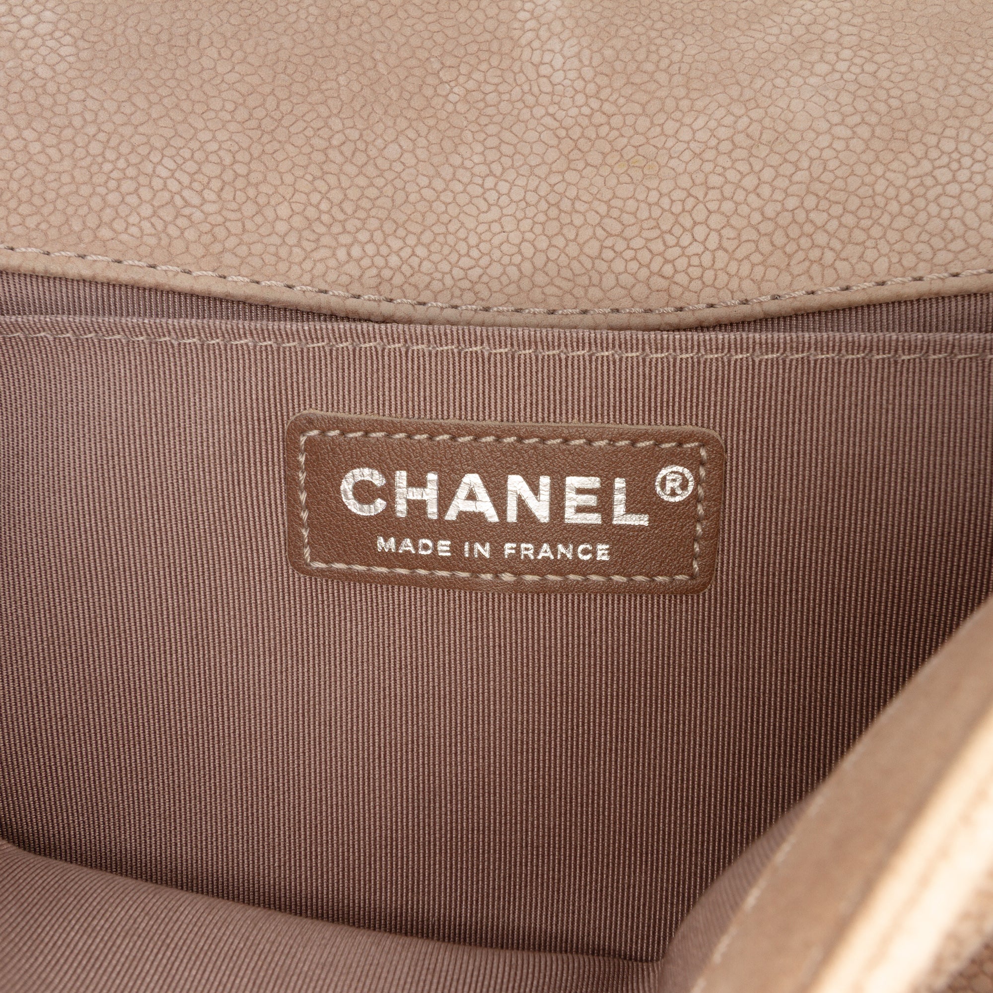 Chanel Old Medium Quilted Caviar Boy Flap - image 5