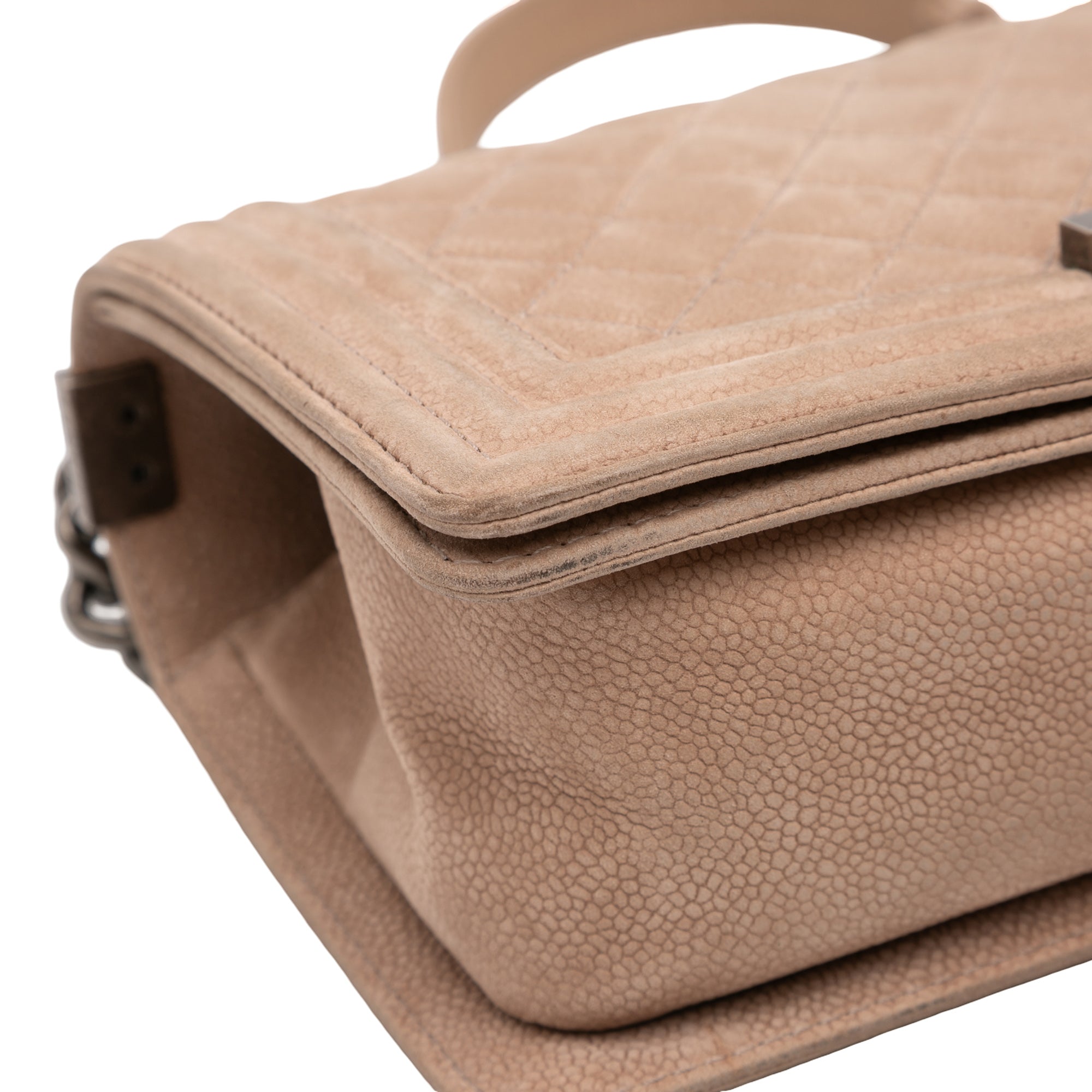 Chanel Old Medium Quilted Caviar Boy Flap - image 7