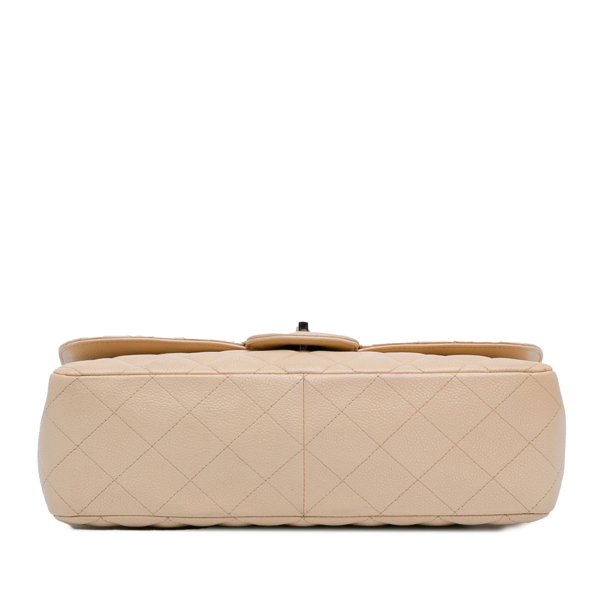 Chanel Jumbo Classic Caviar Single Flap - image 4