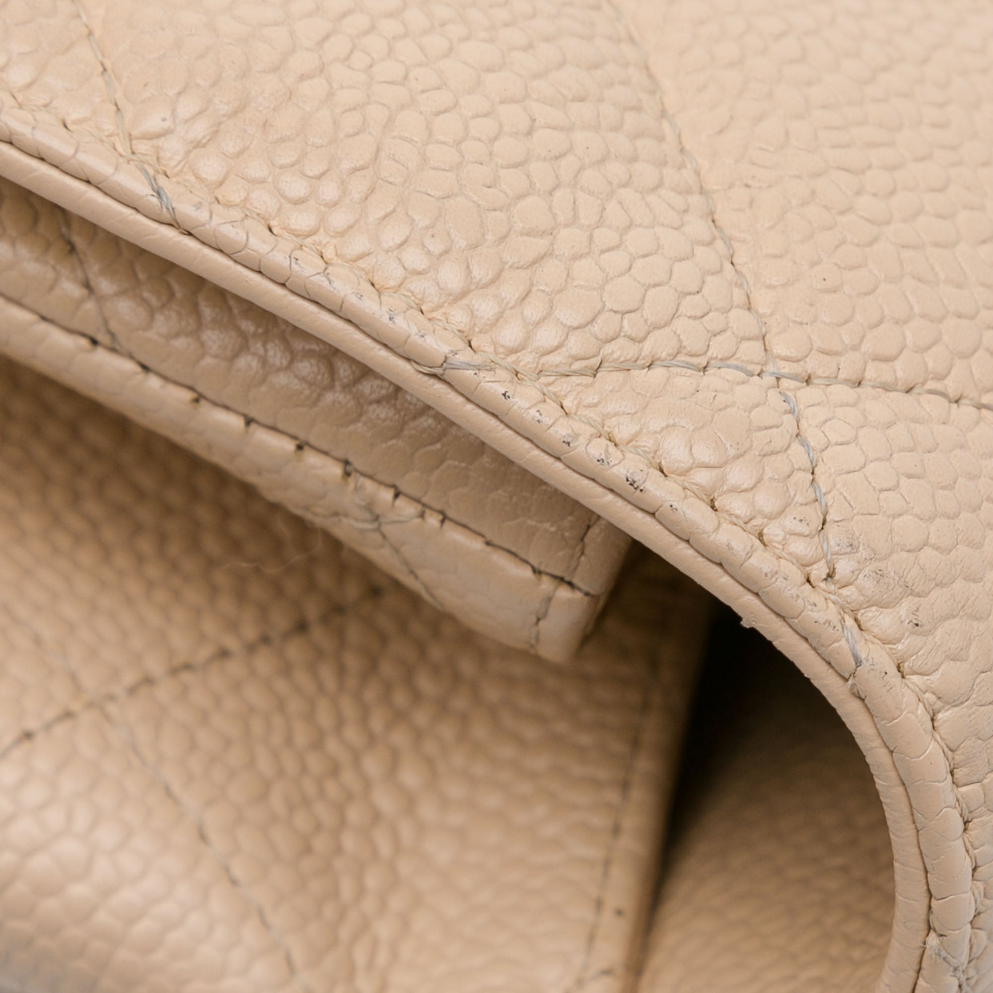 Chanel Jumbo Classic Caviar Single Flap - image 8