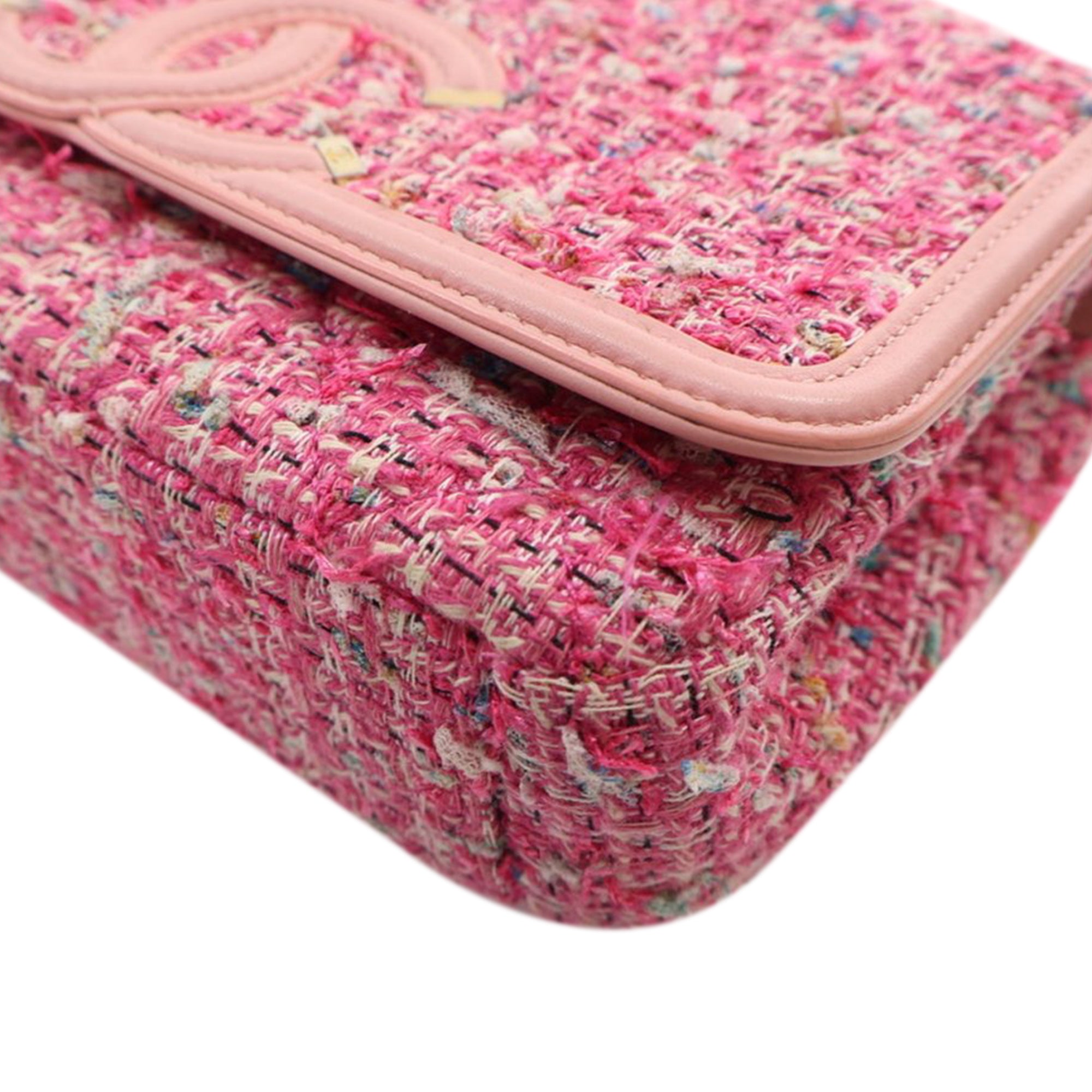Chanel Medium Tweed CC Filigree Flap - image 10