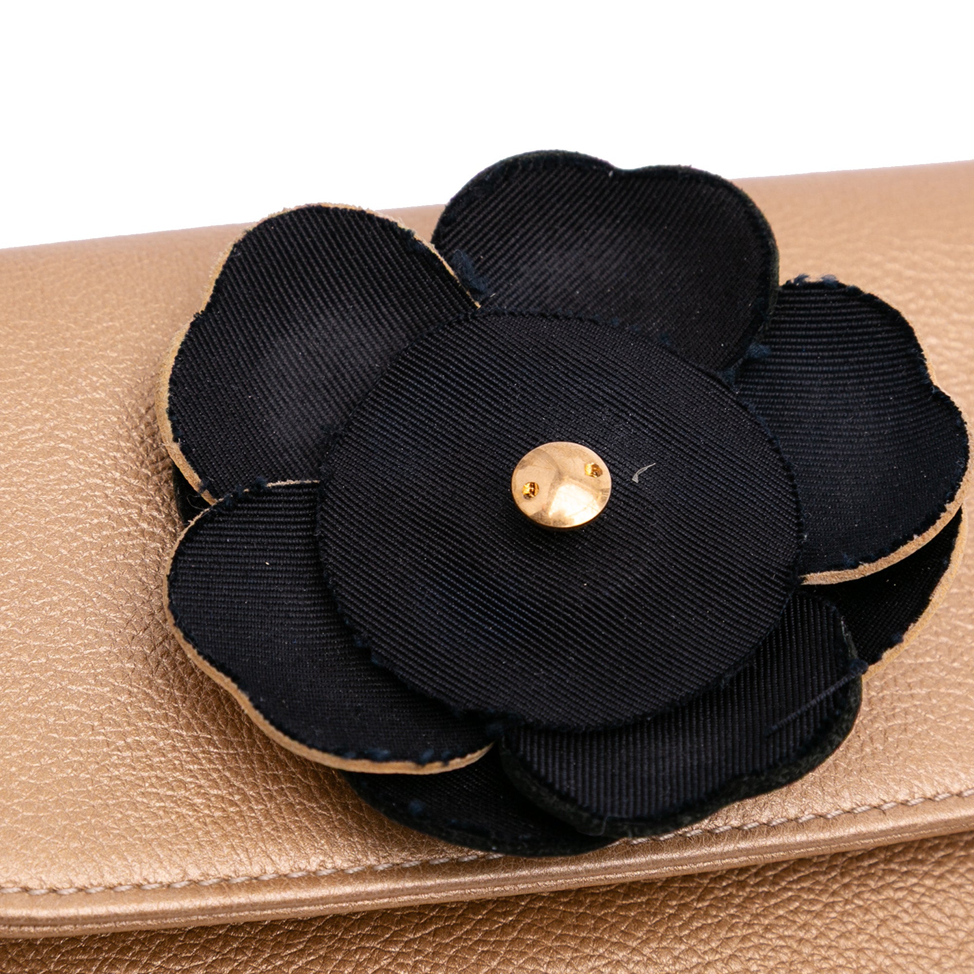 Chanel Small Quilted Lambskin Private Affair Camellia Flap - image 11