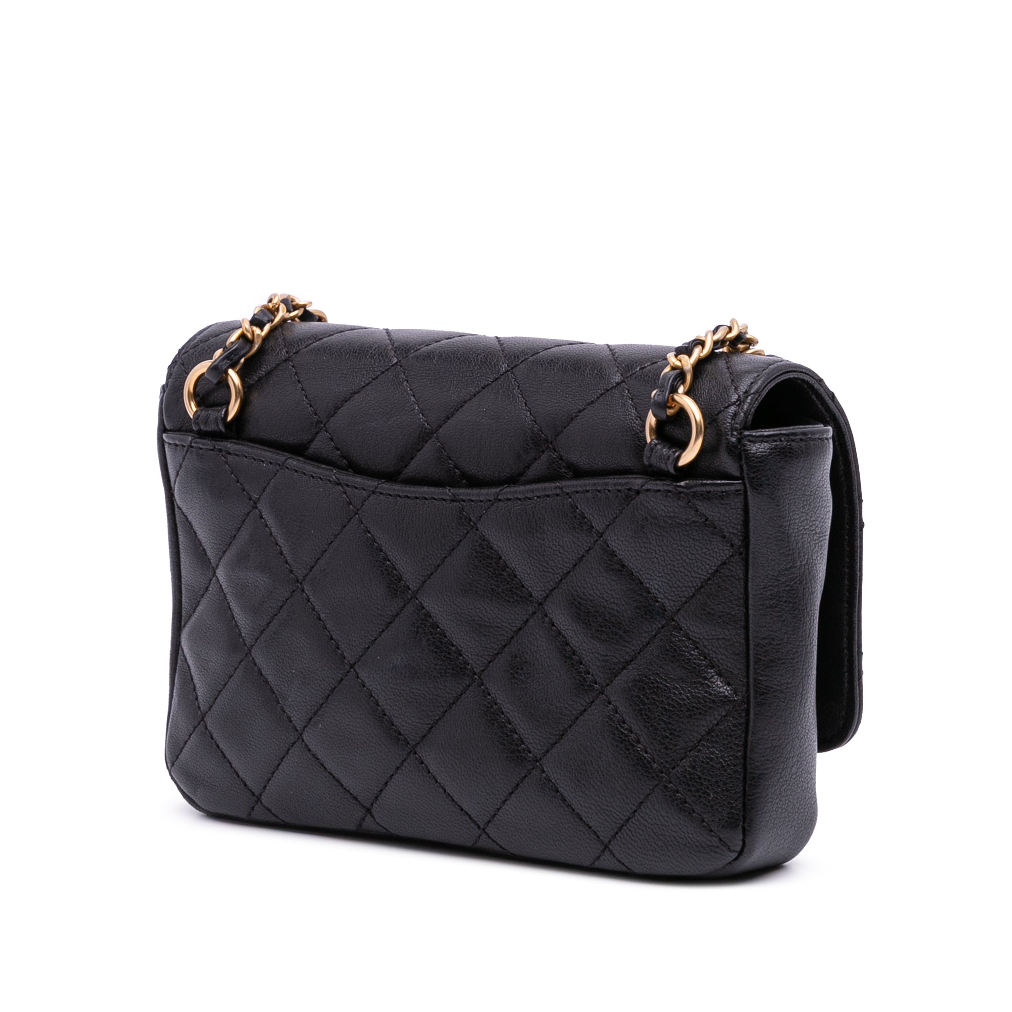 Chanel Small Quilted Lambskin Private Affair Camellia Flap - image 2