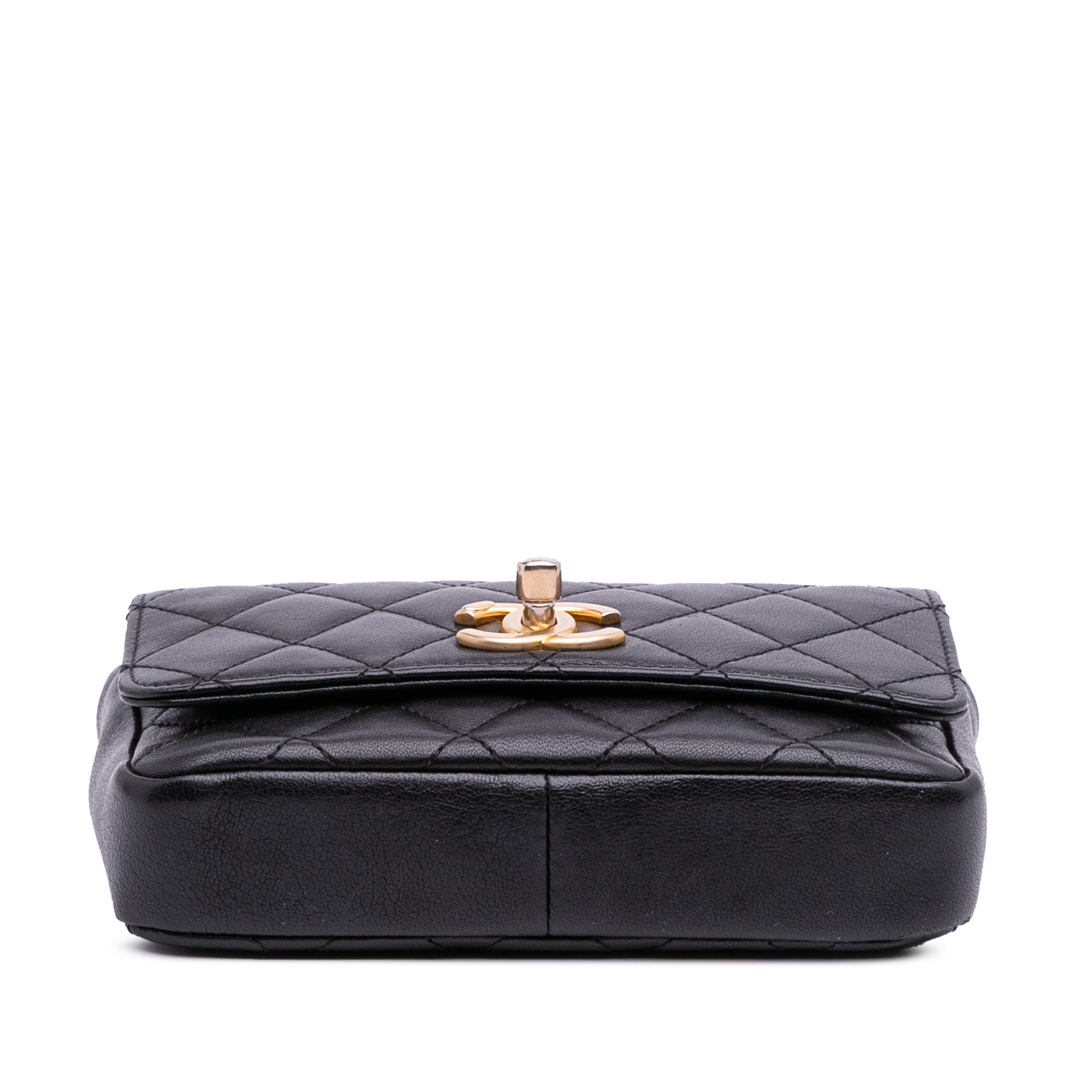 Chanel Small Quilted Lambskin Private Affair Camellia Flap - image 3