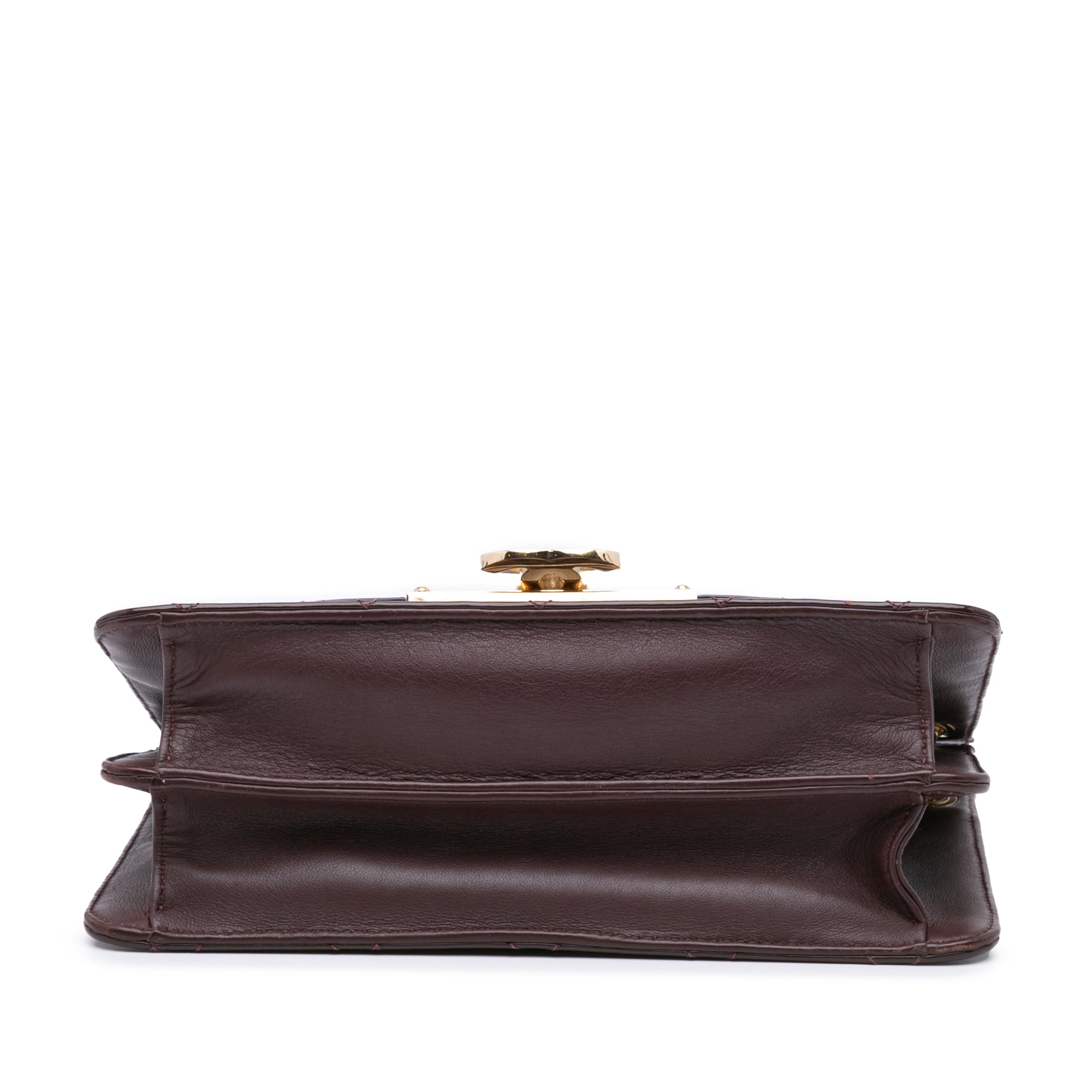 Chanel Quilted Patent Golden Class Accordion Flap - image 3