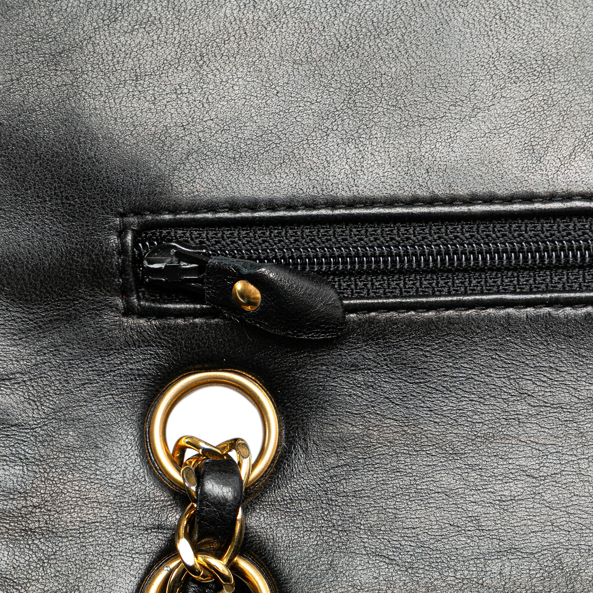 Chanel Medium Classic Lambskin Double Flap - image 10