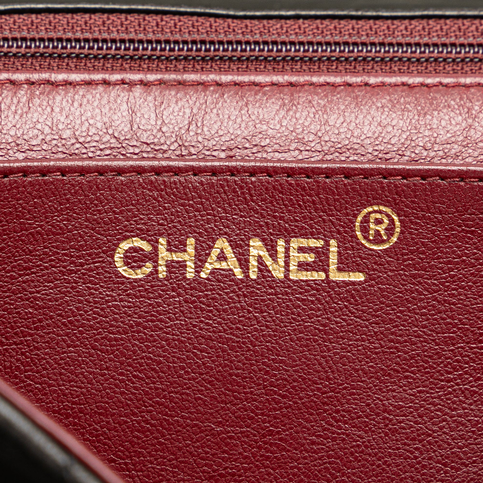 Chanel Maxi XL Chevron Lambskin Single Flap - image 5