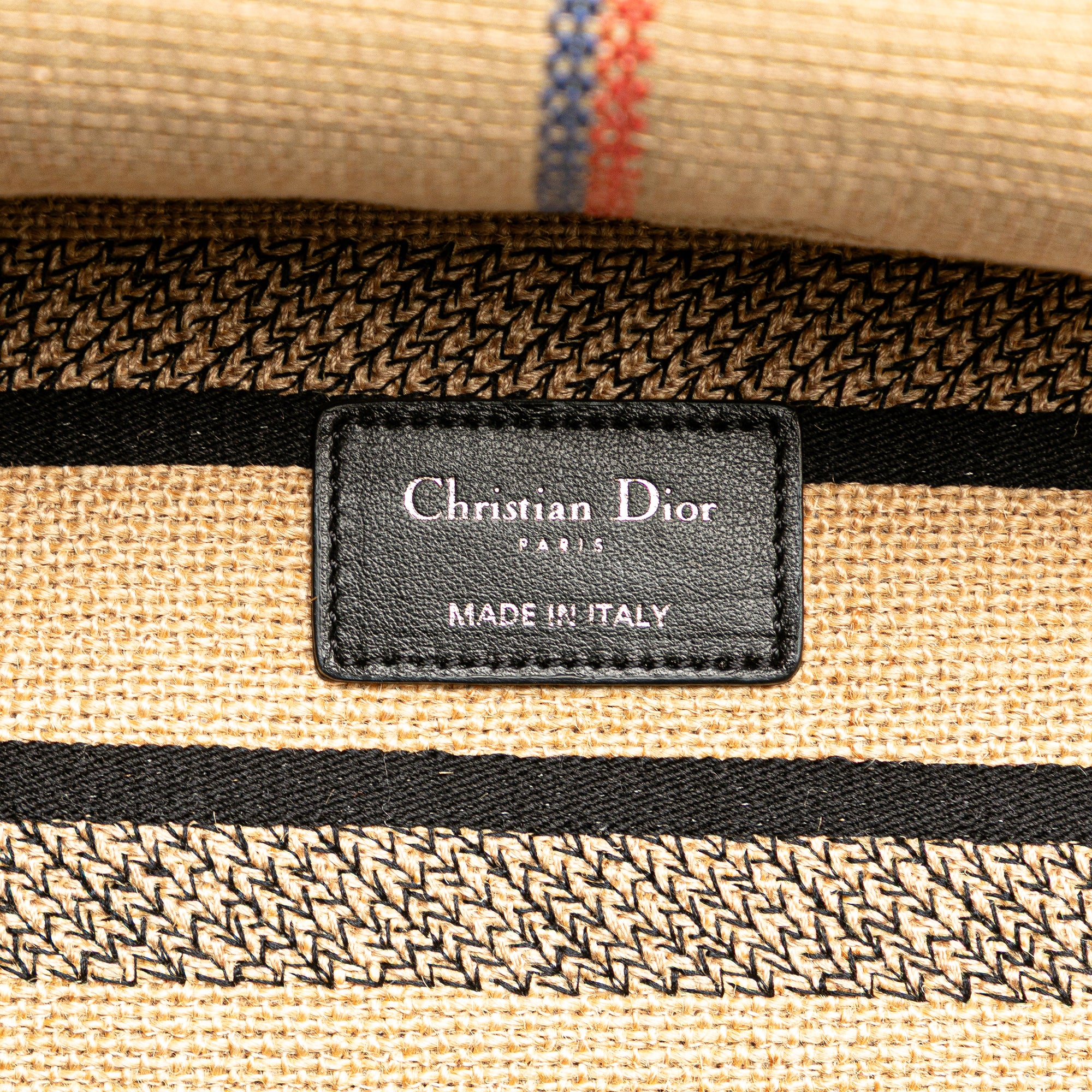 Dior Medium Jute Embroidered Lady D Lite - image 7