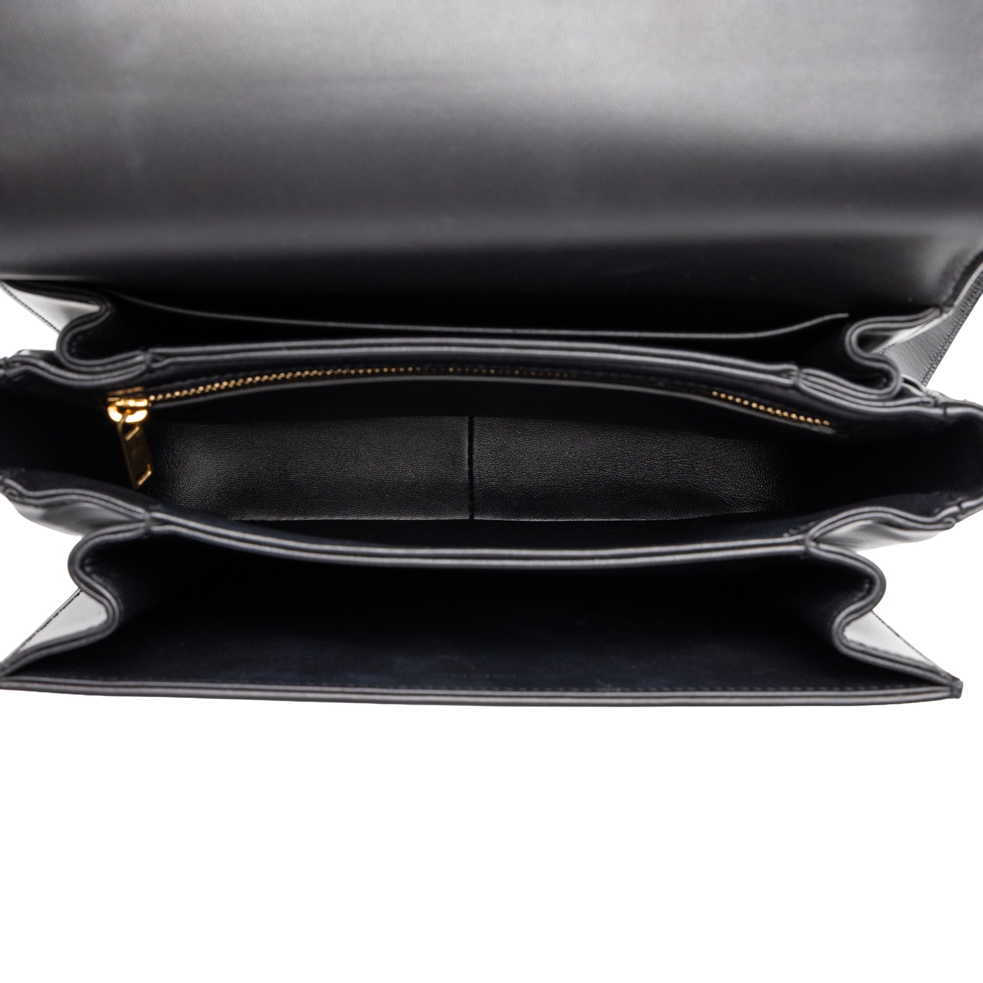 Celine Classique Shiny Calfskin Triomphe Crossbody - image 4