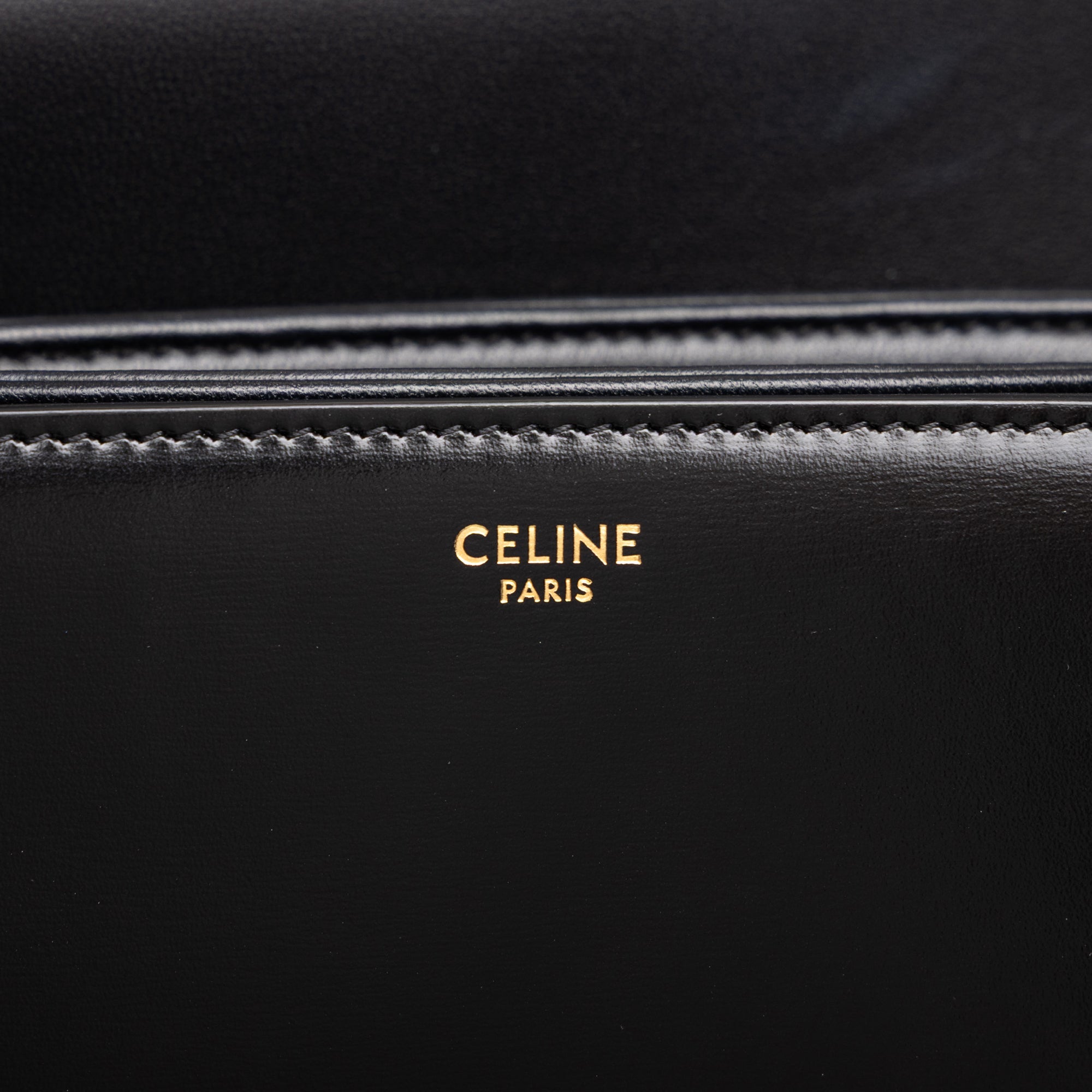 Celine Classique Shiny Calfskin Triomphe Crossbody - image 5
