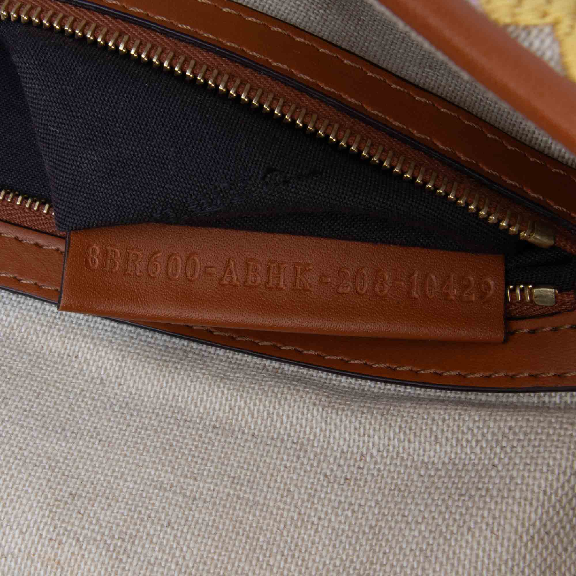 Fendi Zucca Embroidered Canvas Baguette Satchel - image 6