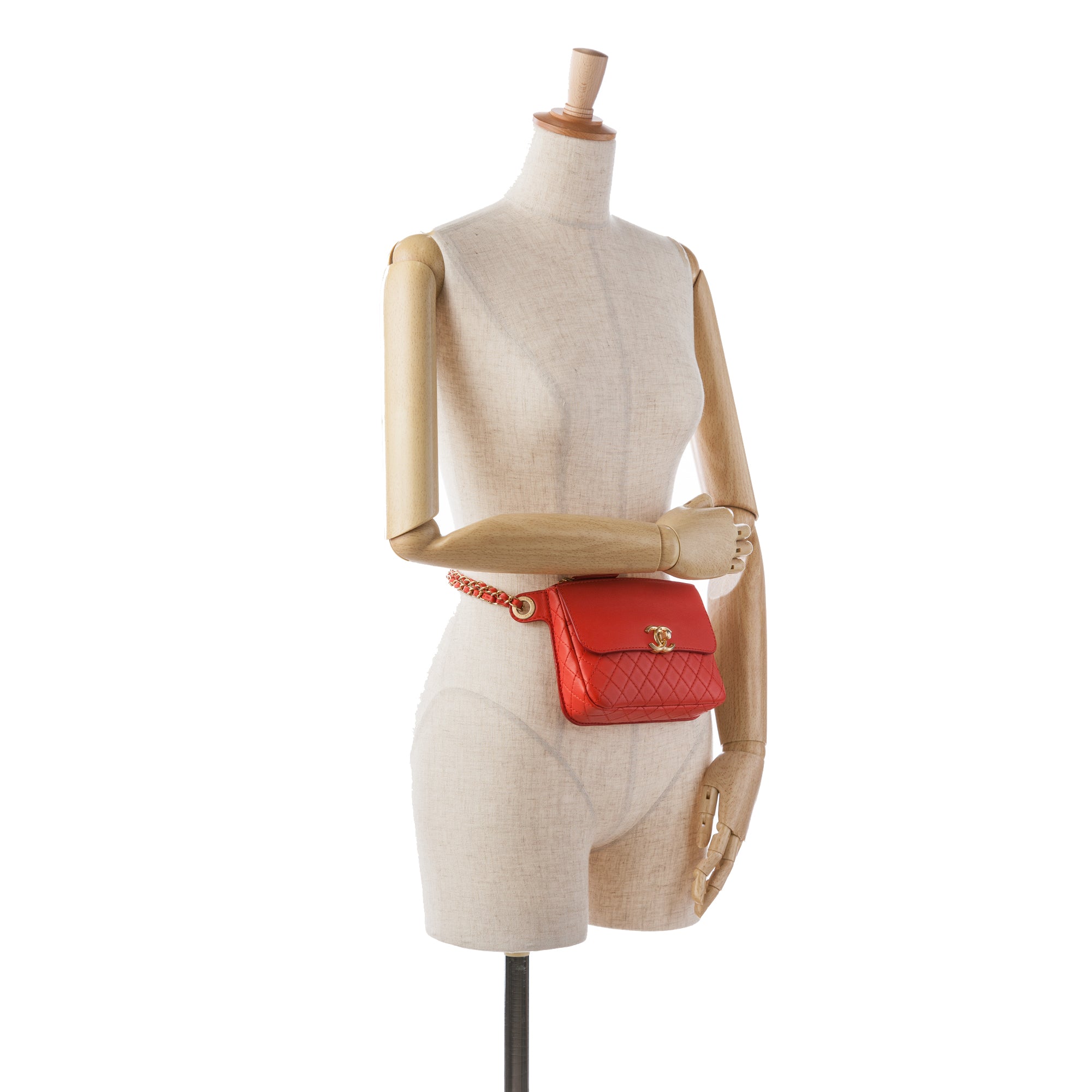 Chanel CC Quilted Calfskin Flap Belt Bag and Coin Purse - image 15