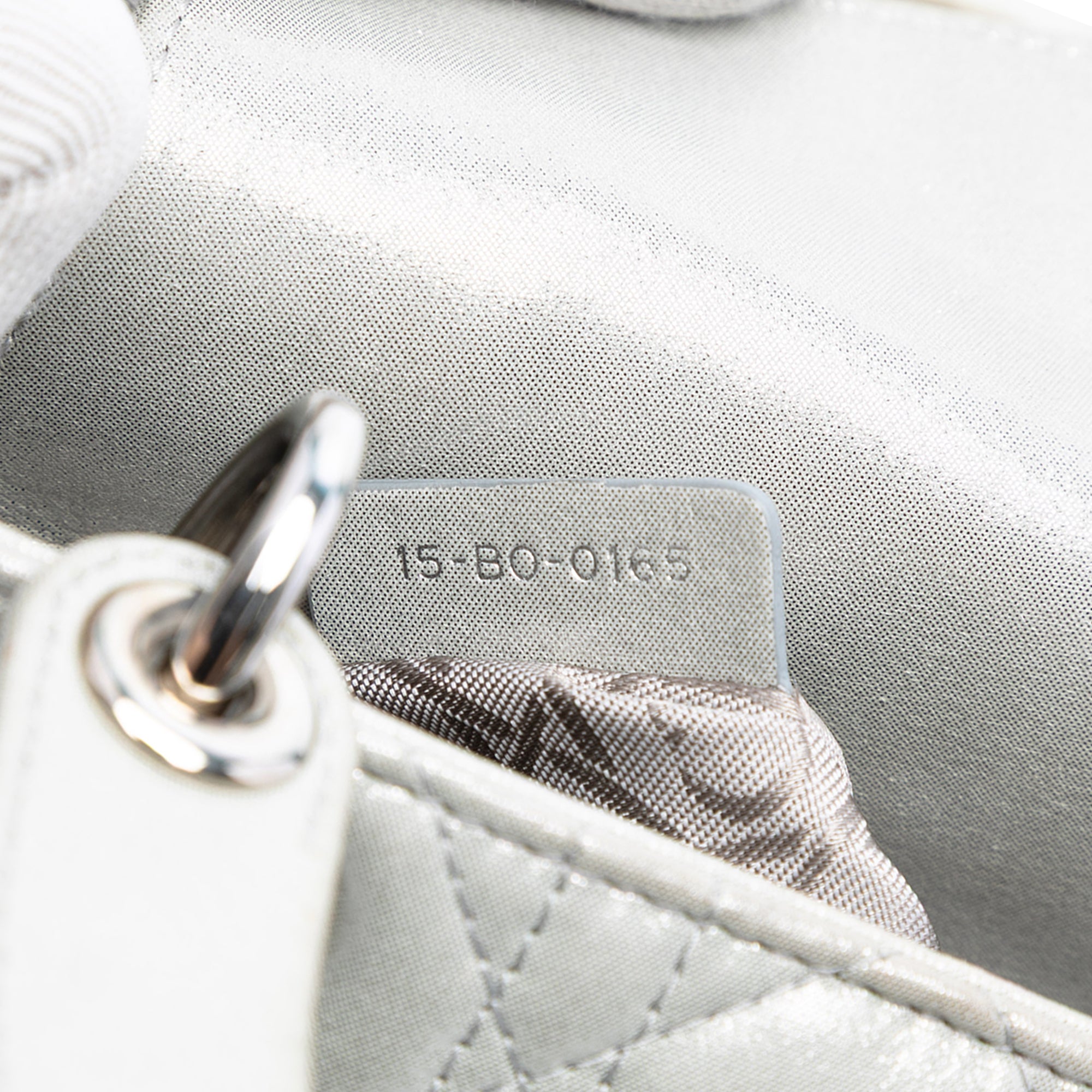 Dior Mini Iridescent Lambskin Cannage Lady Dior - image 6