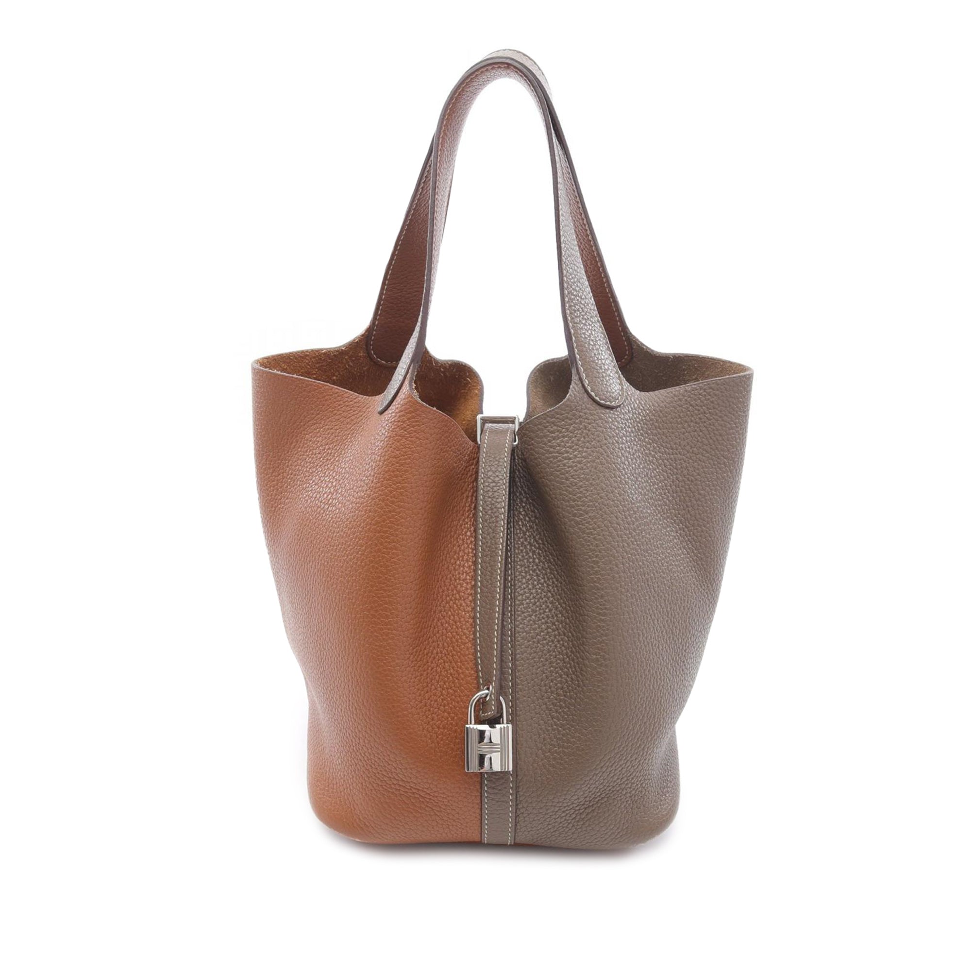 Hermès Bicolor Clemence Picotin Lock 22 - image 1