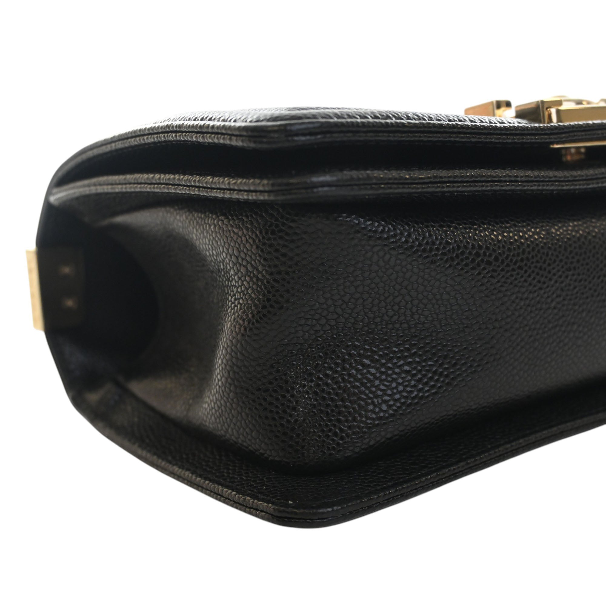 Chanel Small Chevron Caviar Boy Flap - image 10