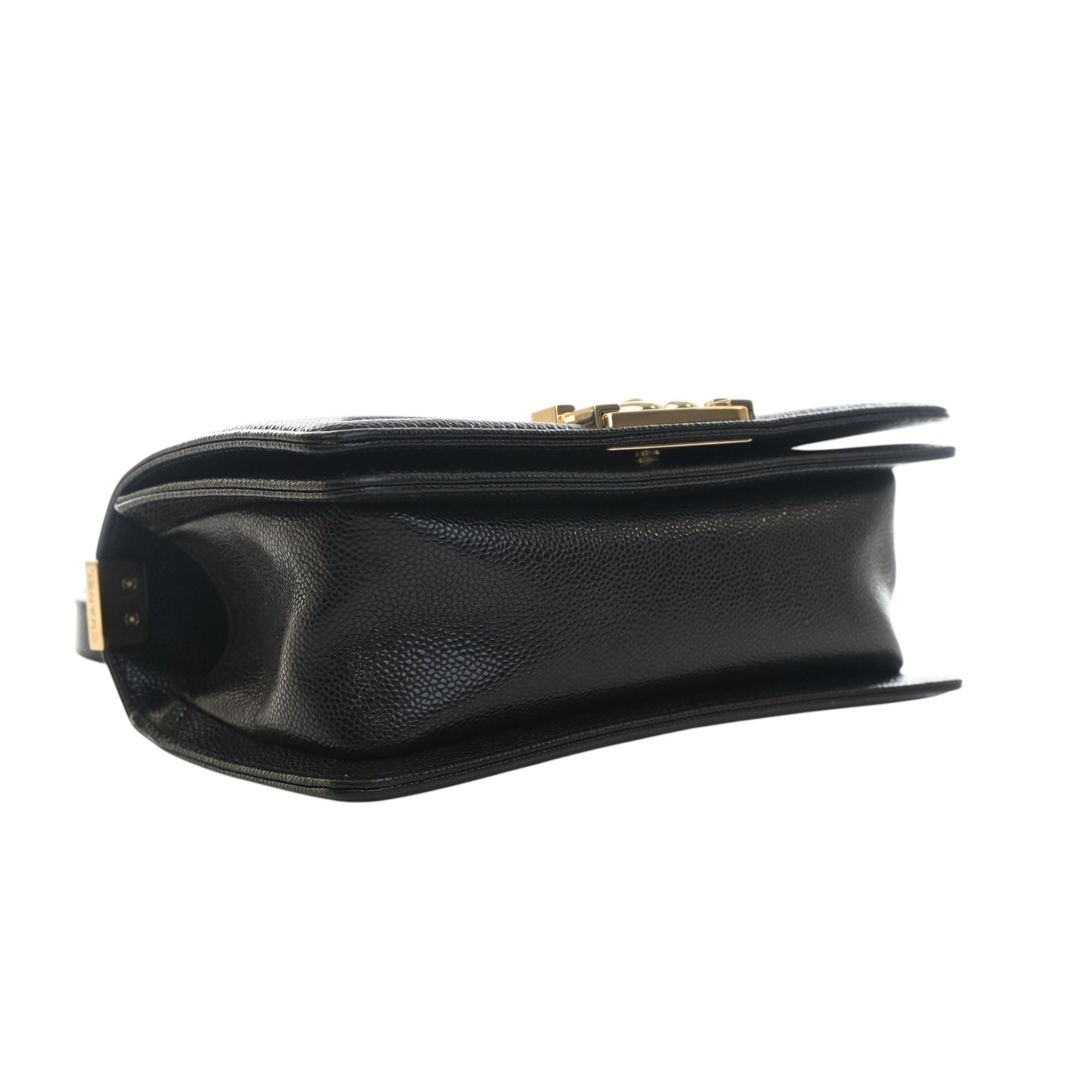 Chanel Small Chevron Caviar Boy Flap - image 12
