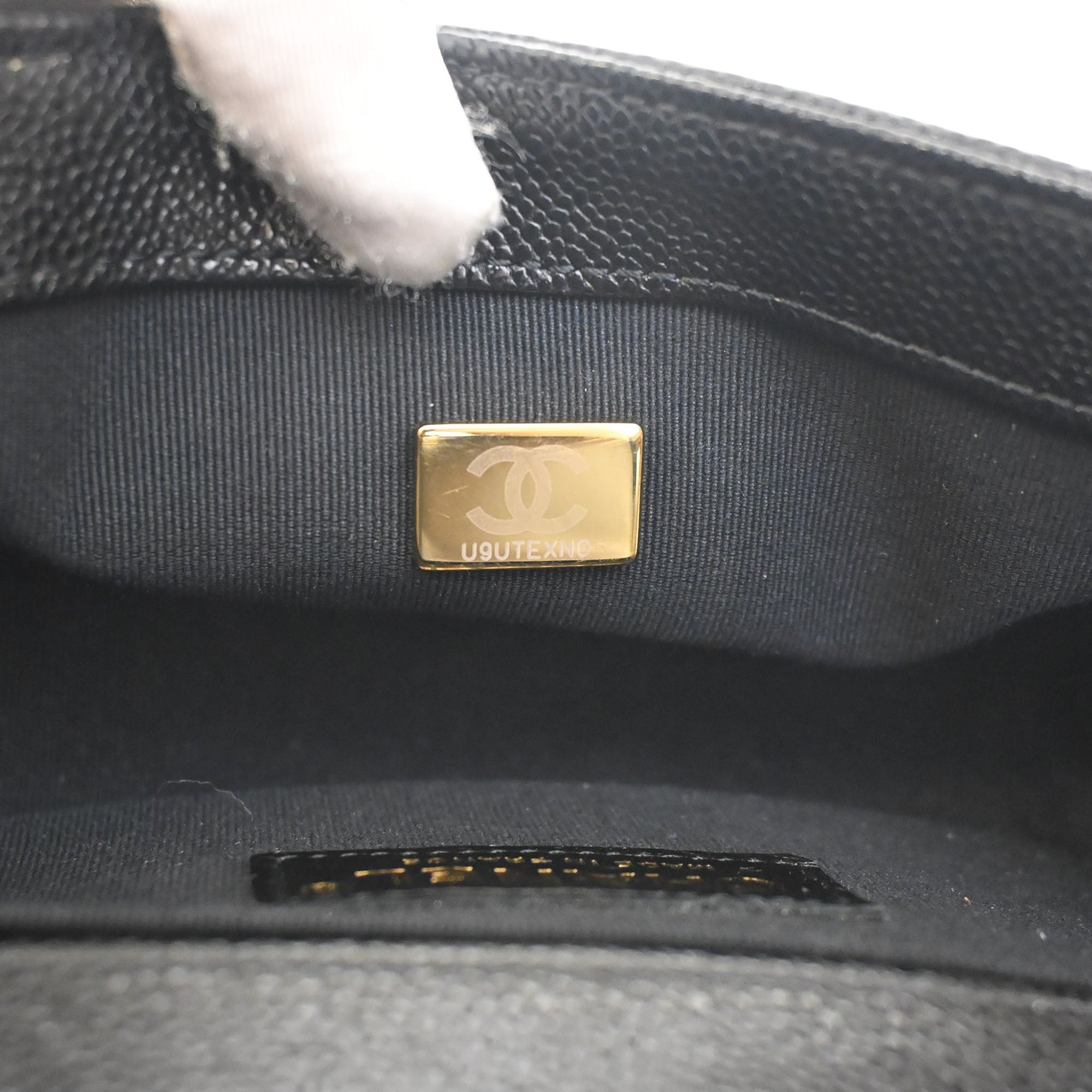 Chanel Small Chevron Caviar Boy Flap - image 5