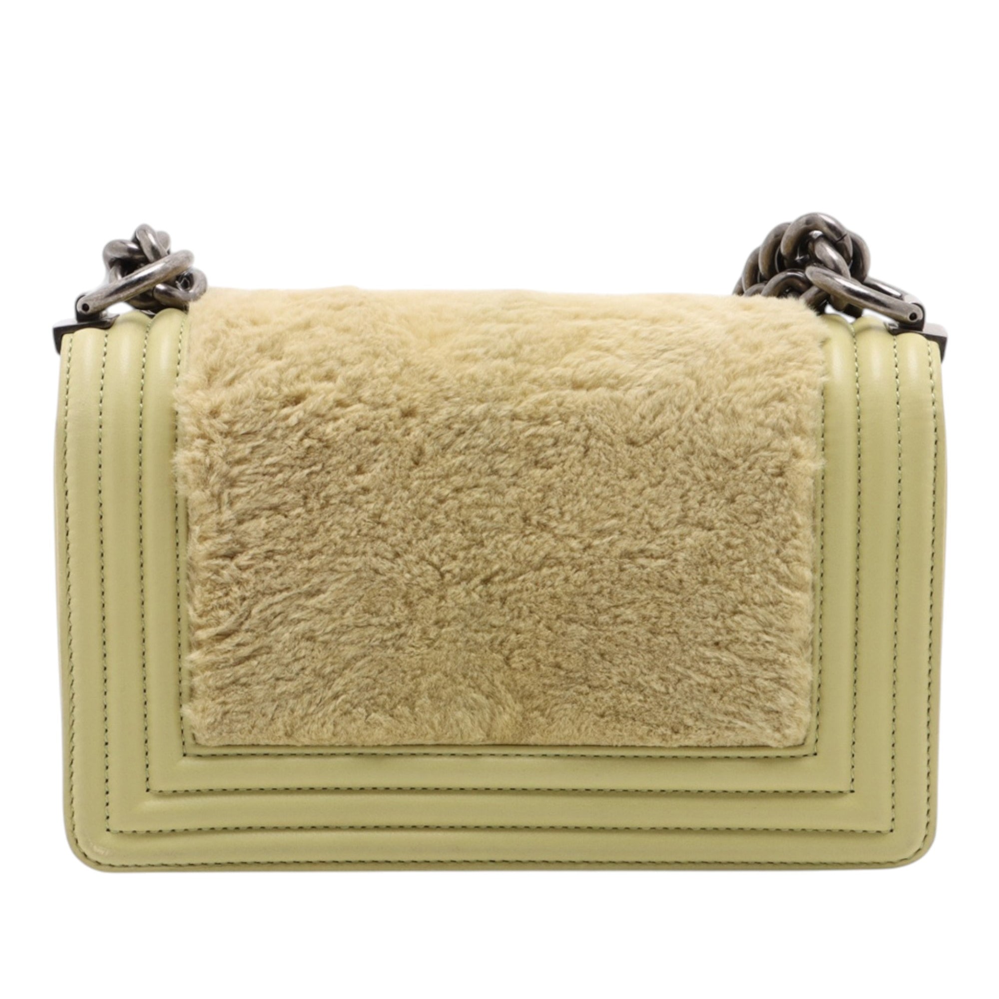 Chanel Small Shearling Boy Flap - image 2