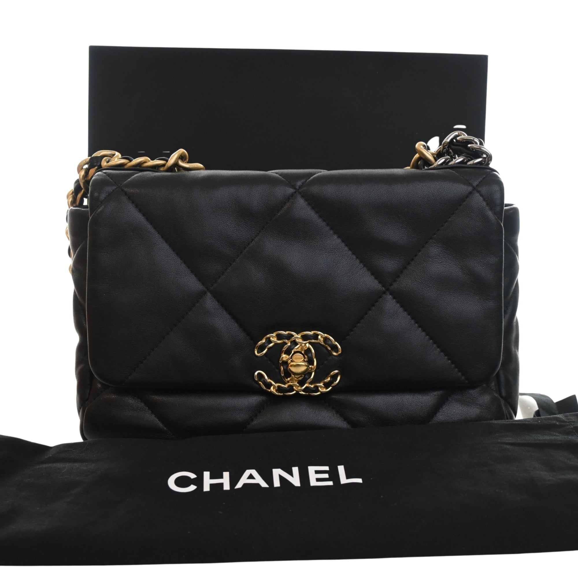 Chanel Medium Lambskin 19 Flap - image 15