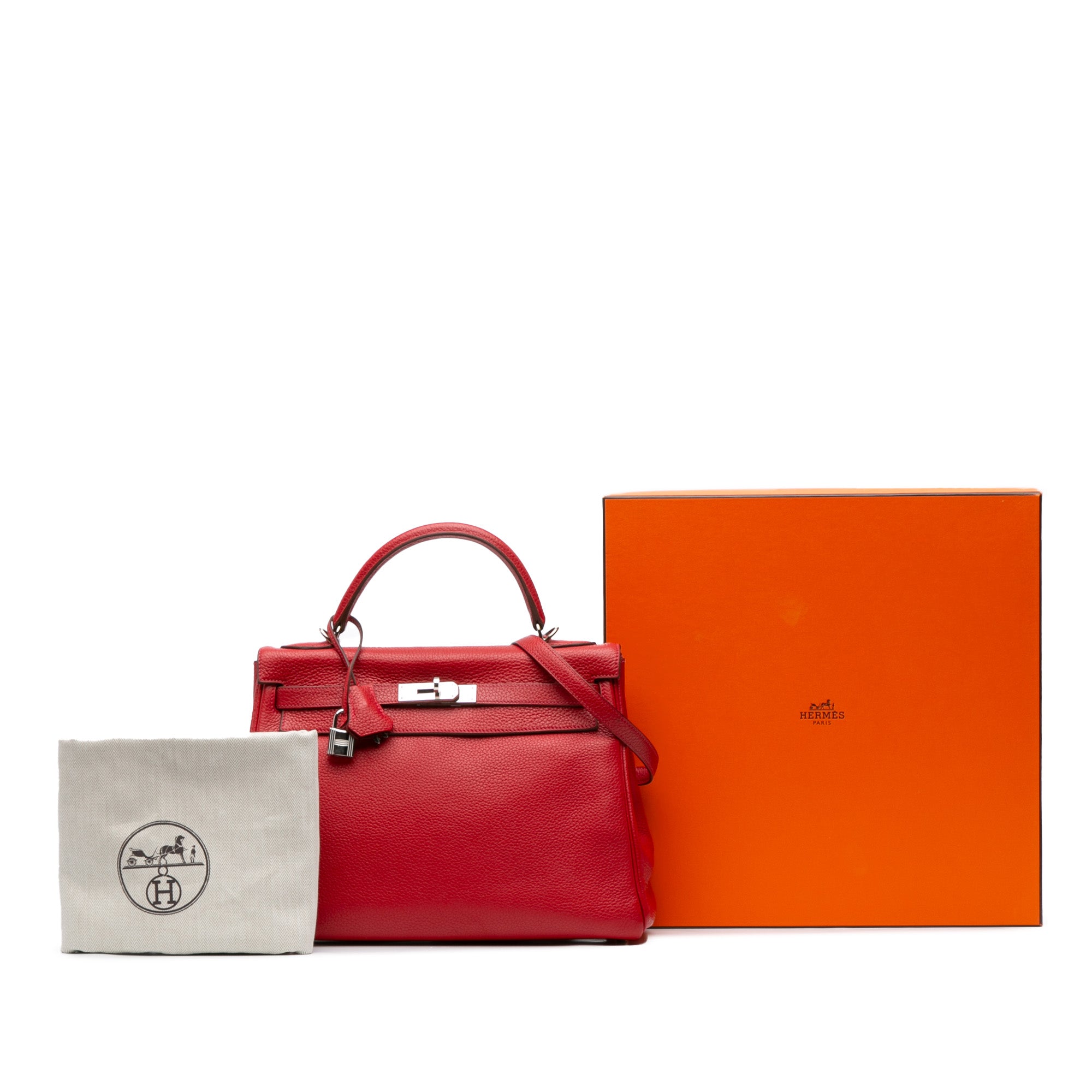 Hermès Togo Kelly II Retourne 32 - image 10
