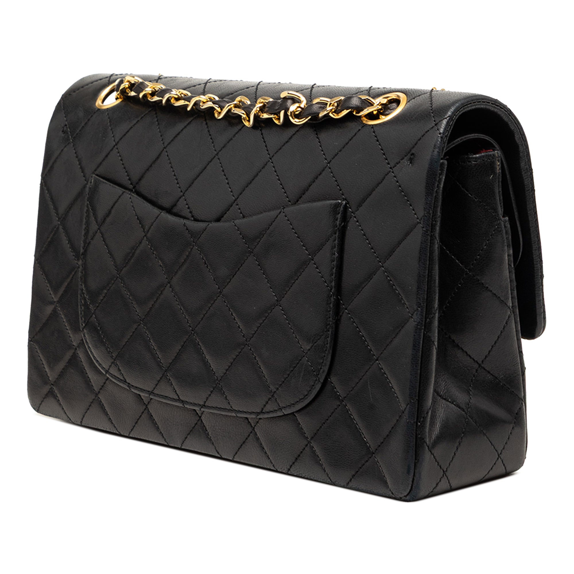 Chanel Medium Classic Lambskin Double Flap - image 2
