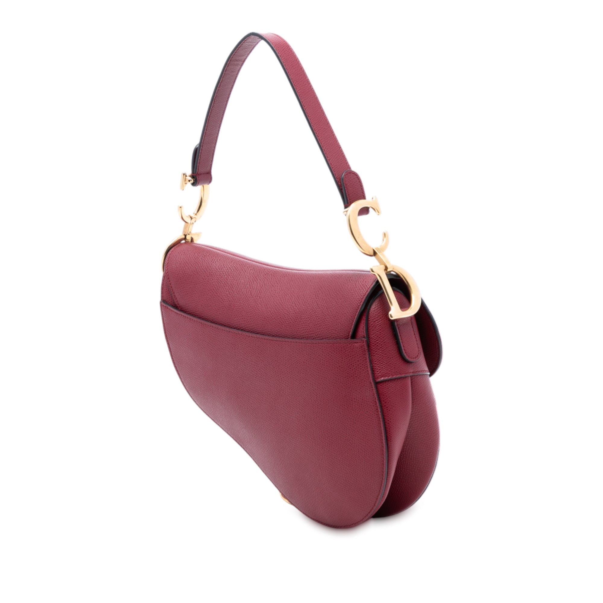 Dior Grained Calfskin Saddle Bag - image 2