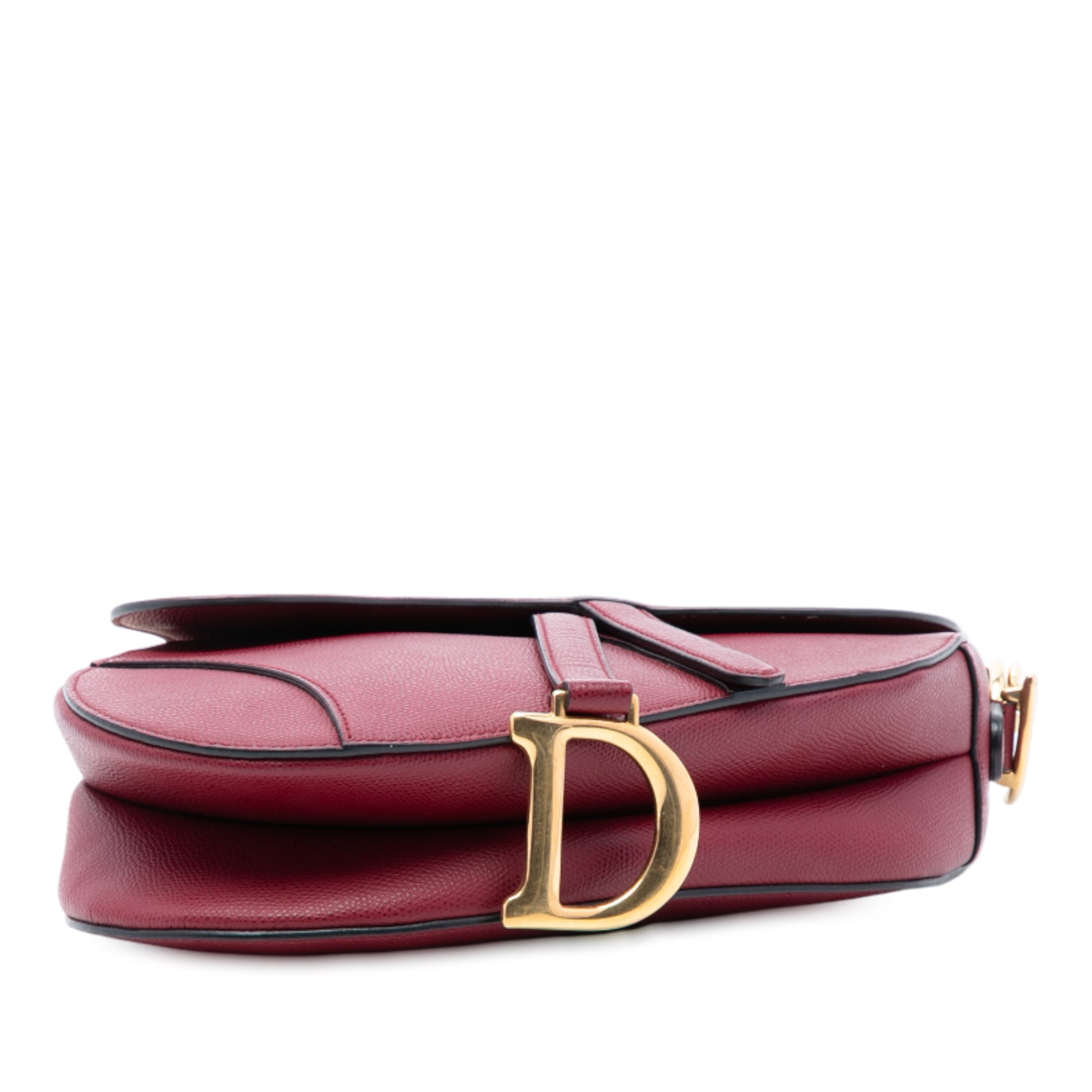 Dior Grained Calfskin Saddle Bag - image 3