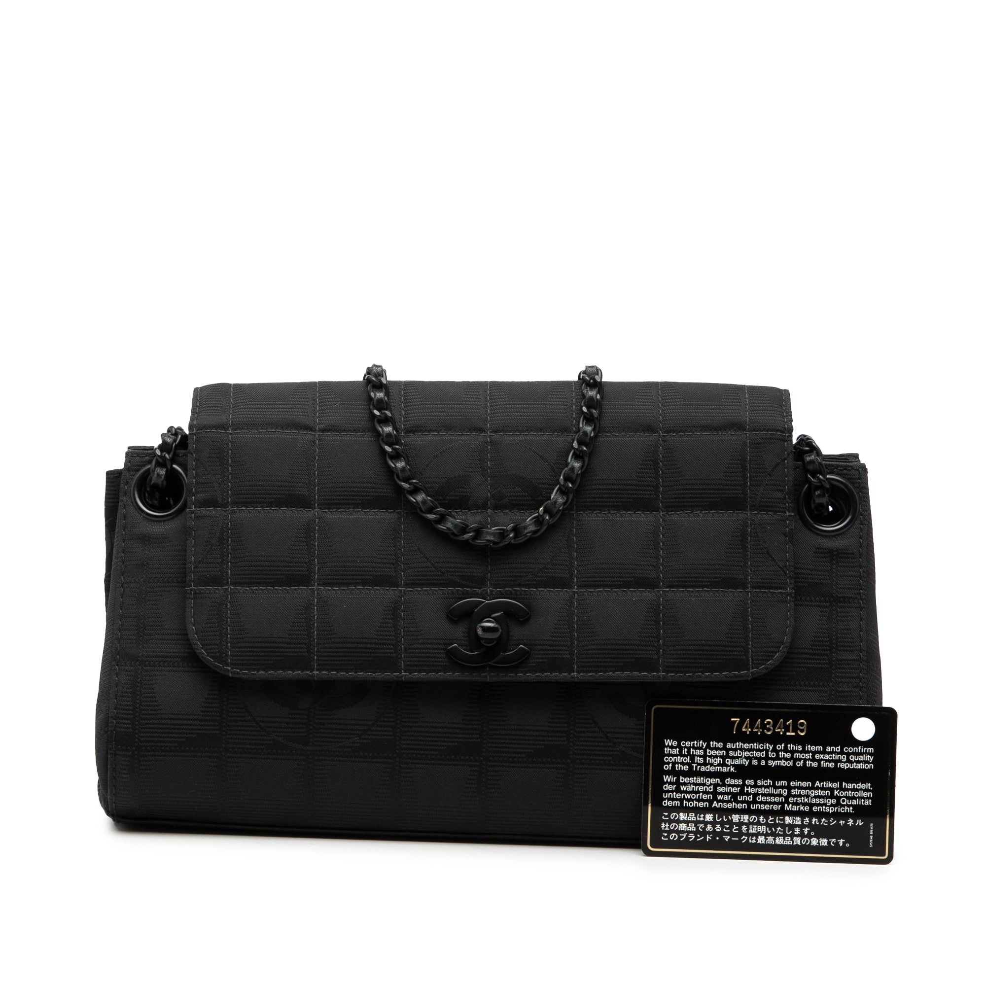 Chanel New Travel Line Nylon Accordion Flap - image 8