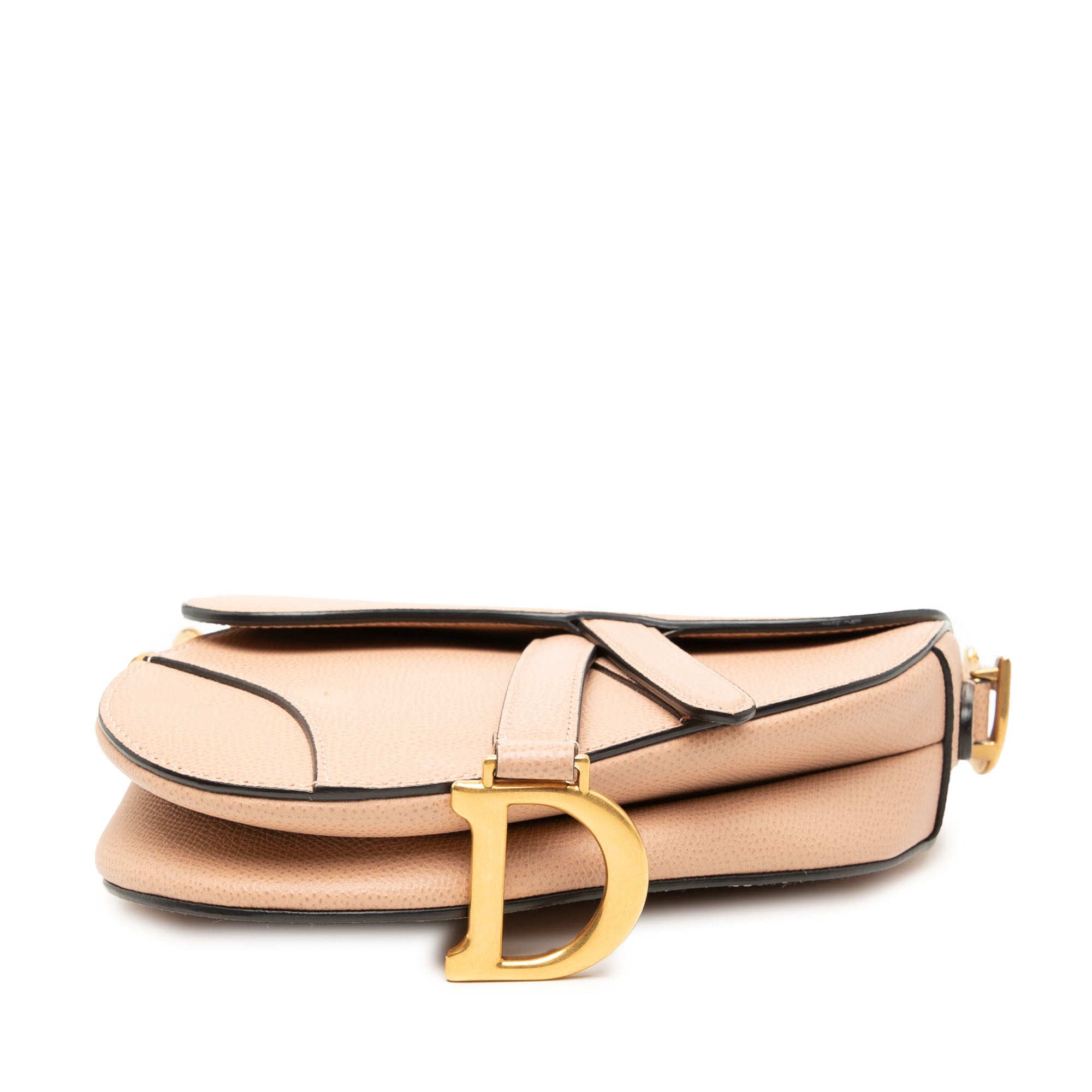Dior Mini Grained Calfskin Saddle Bag - image 3